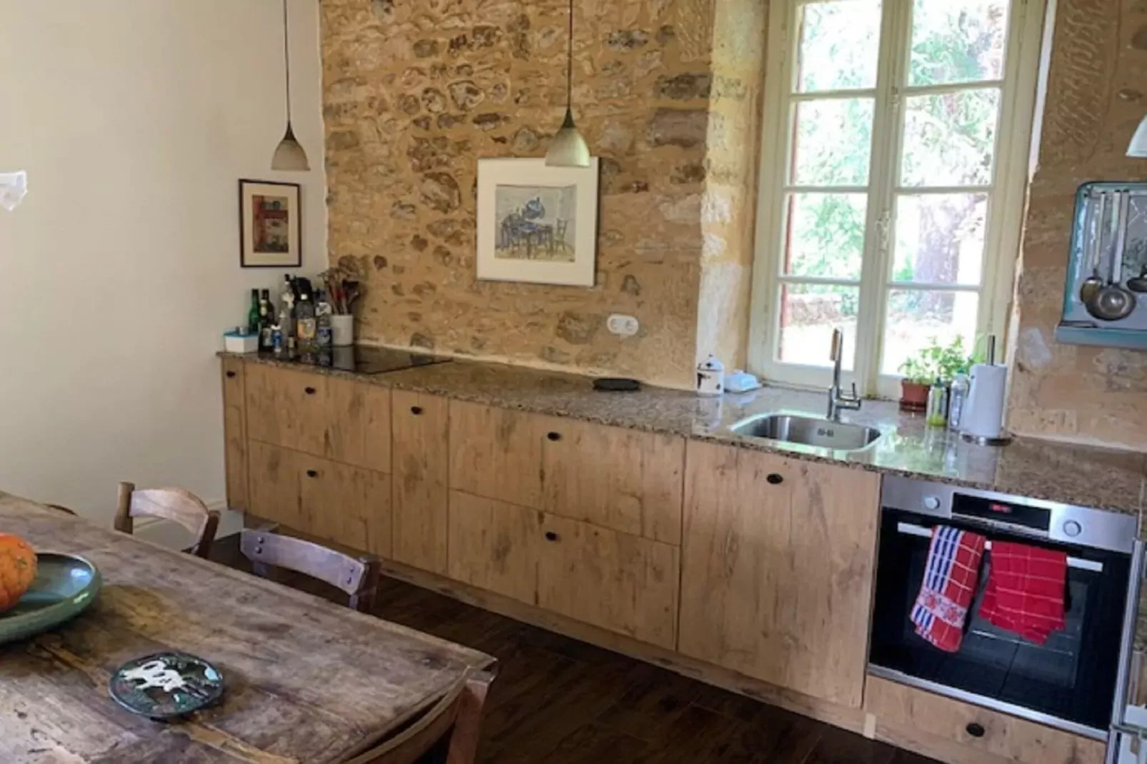 Maison de vacances Montcléra Cournes 8 pers-Küche