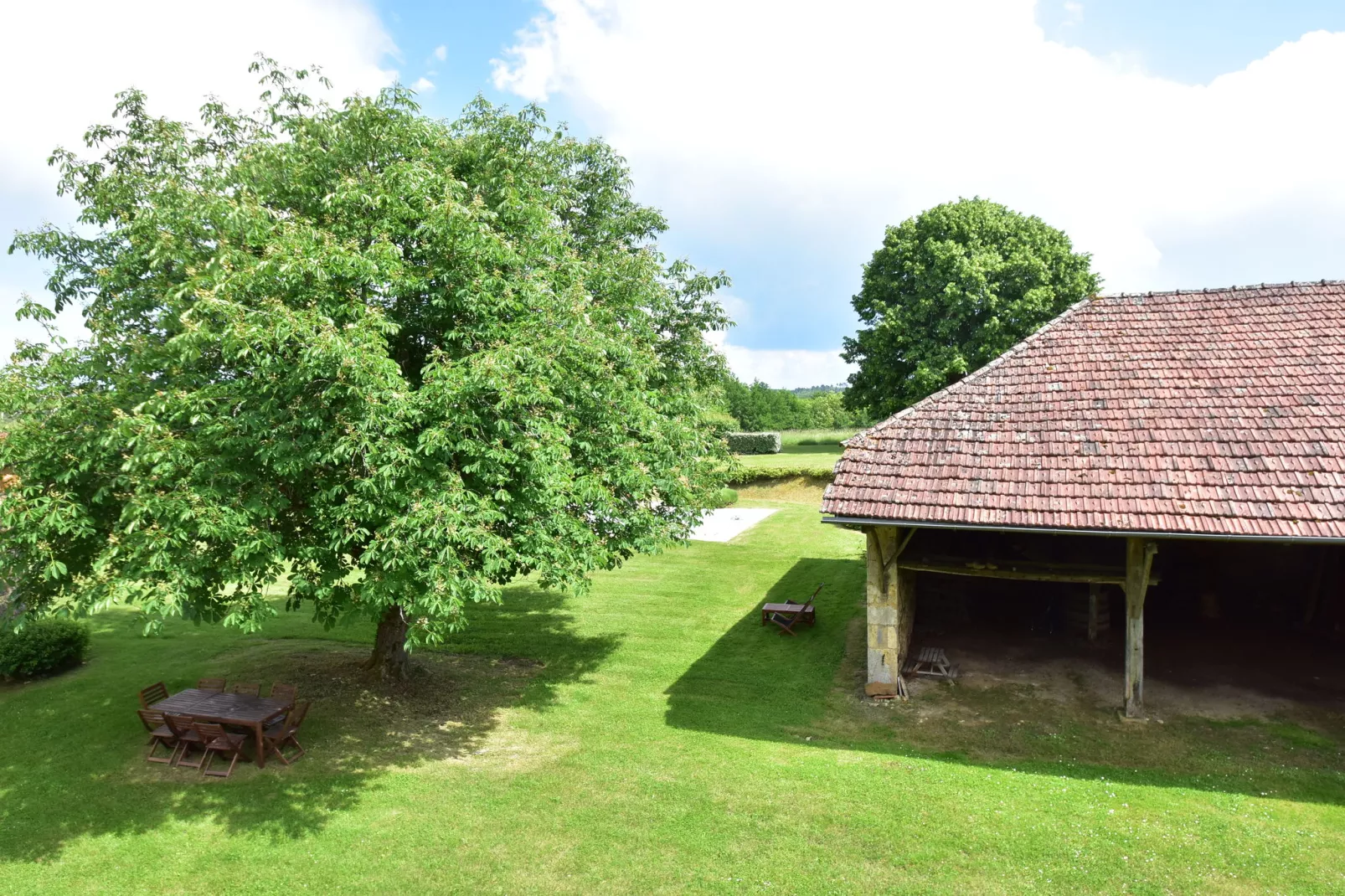Maison de vacances Montcléra Cournes 8 pers-Aussicht Sommer