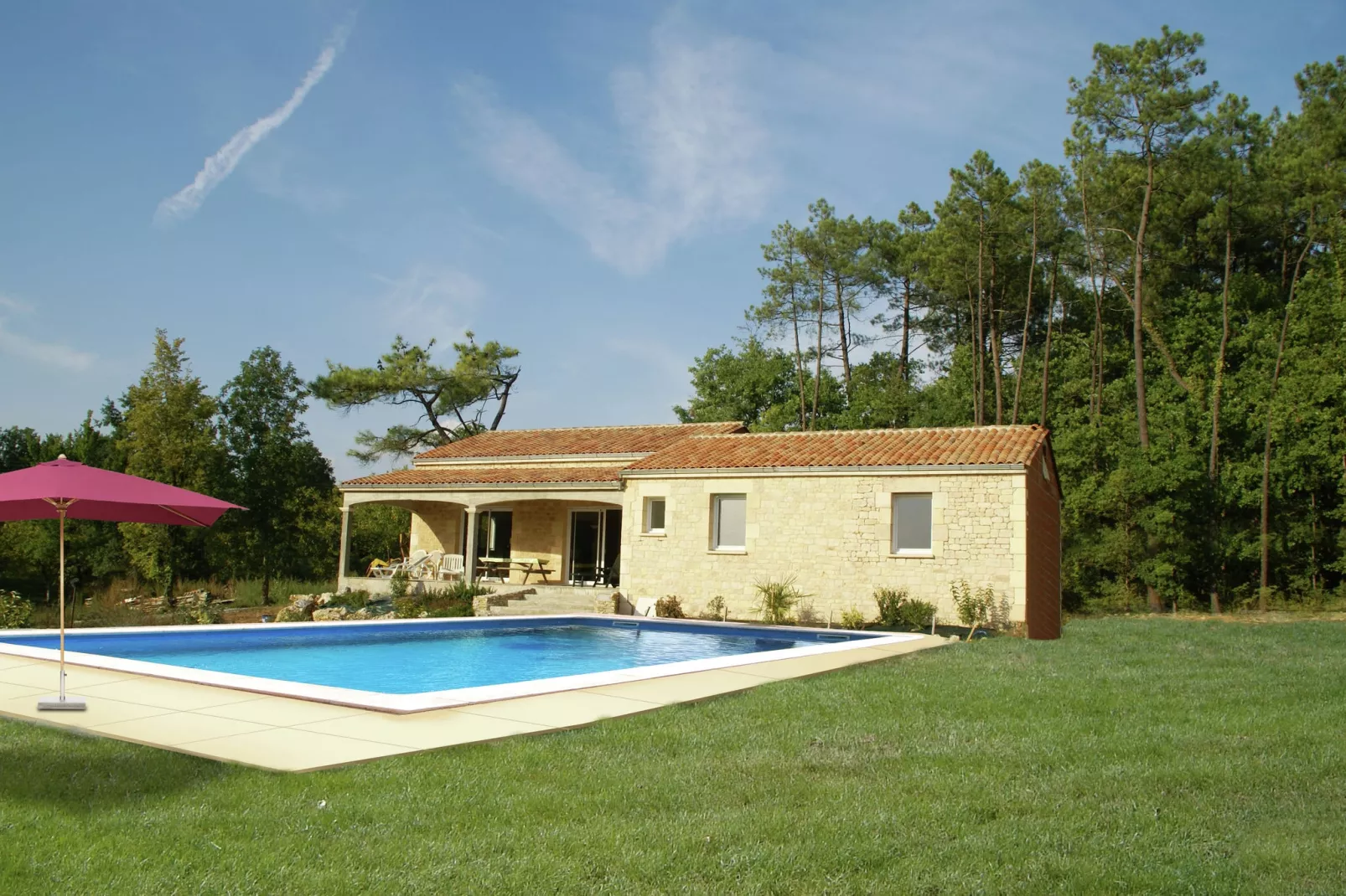 Maison de vacances Montcléra Les Gunies-Extérieur été