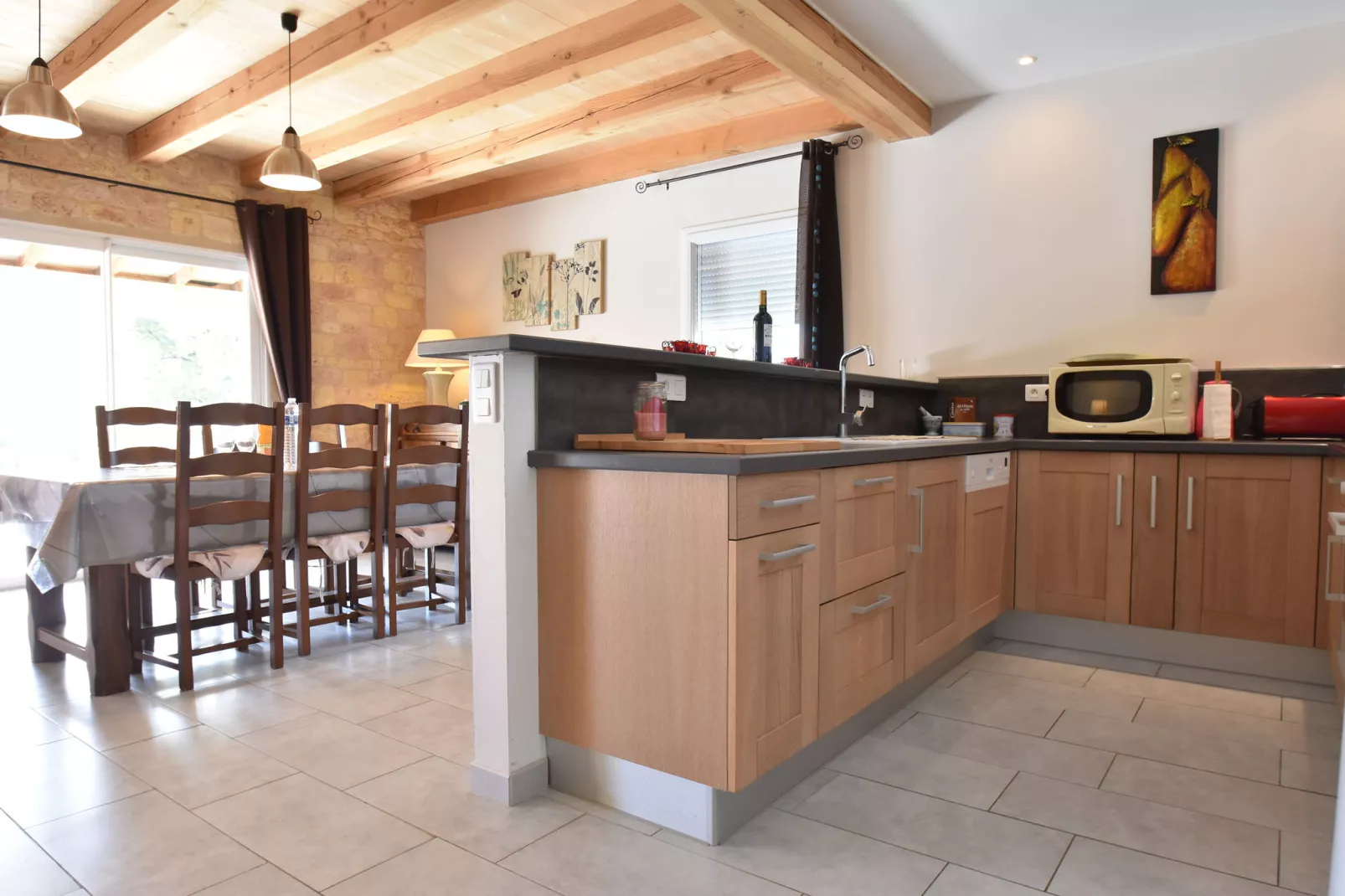 Maison de vacances Montcléra Les Gunies-Cuisine