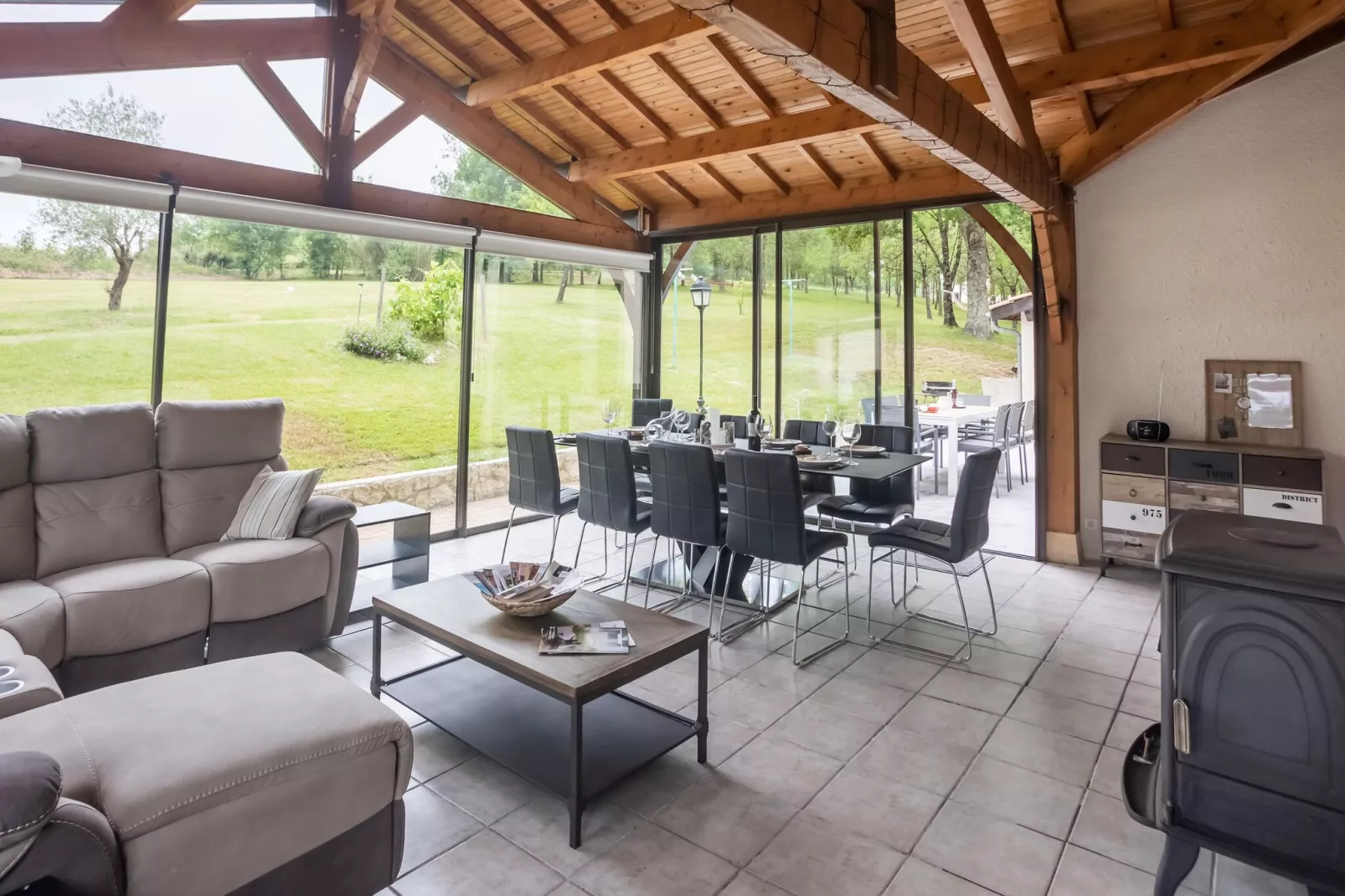Villa Pech d'Espagne-Terrassenbalkon