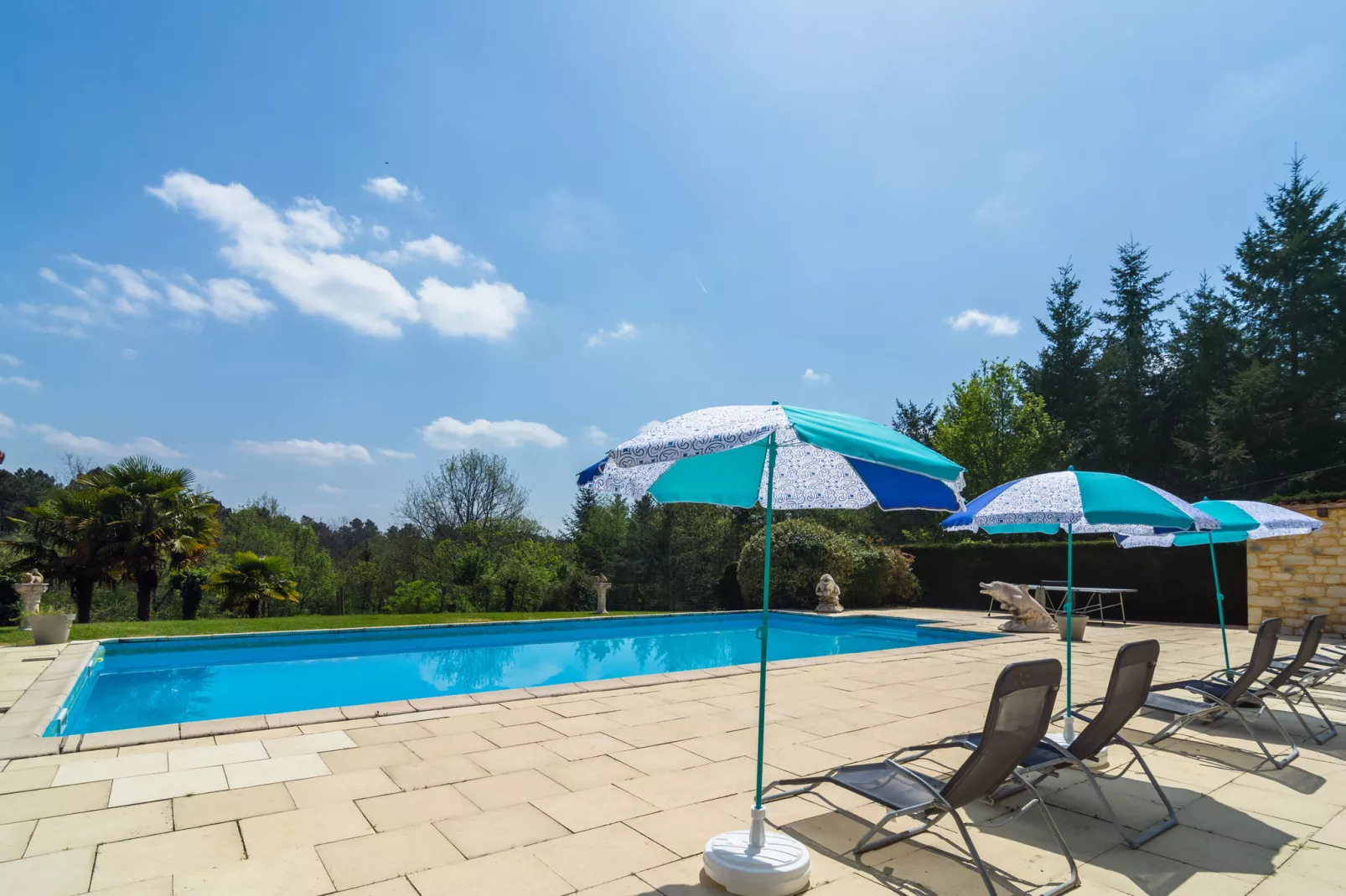 Maison de vacances Blanquefort Sur Briolance 12 pers-Pool