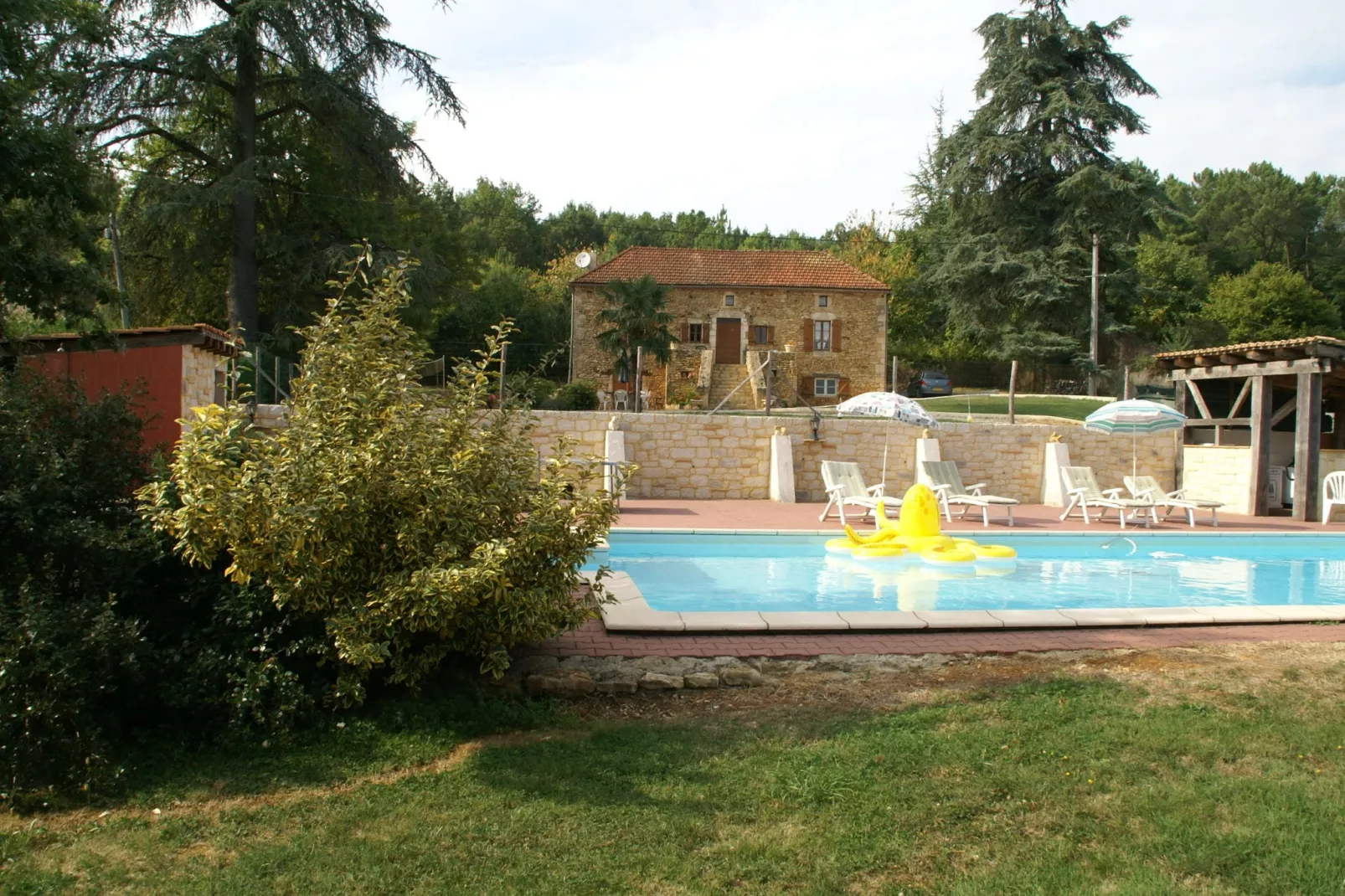 Maison de vacances Blanquefort Sur Briolance 12 pers-Pool