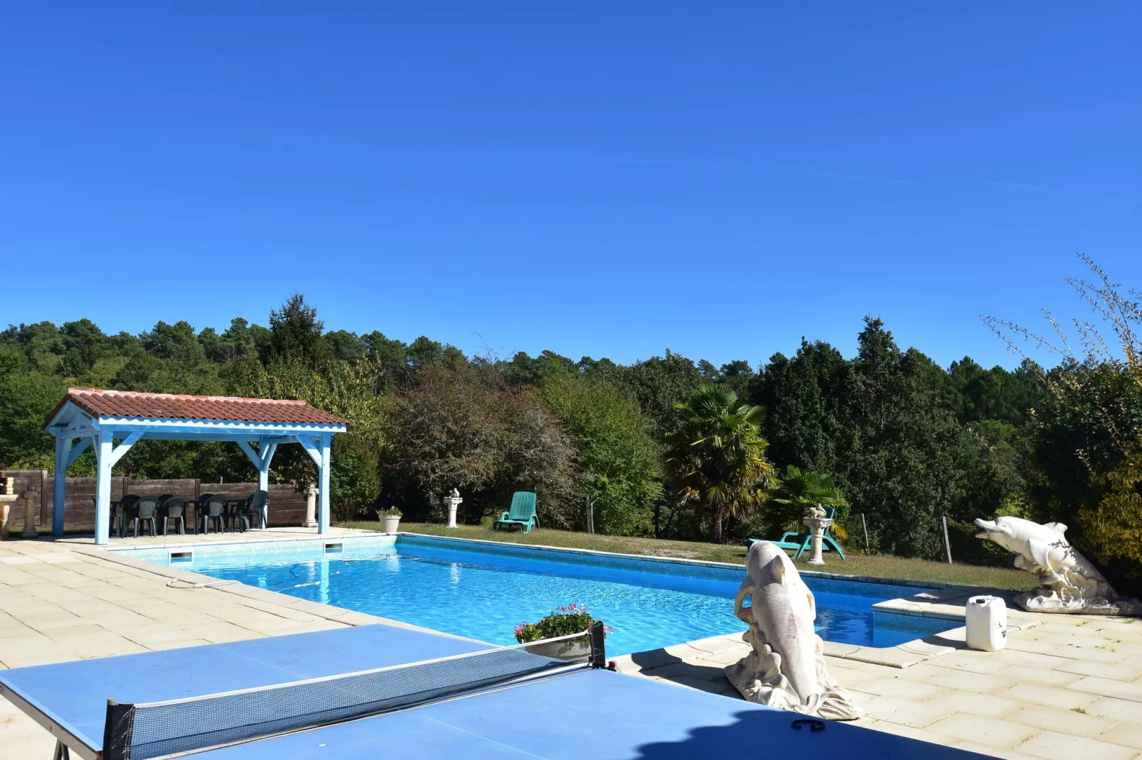 Maison de vacances Blanquefort Sur Briolance 12 pers-Pool