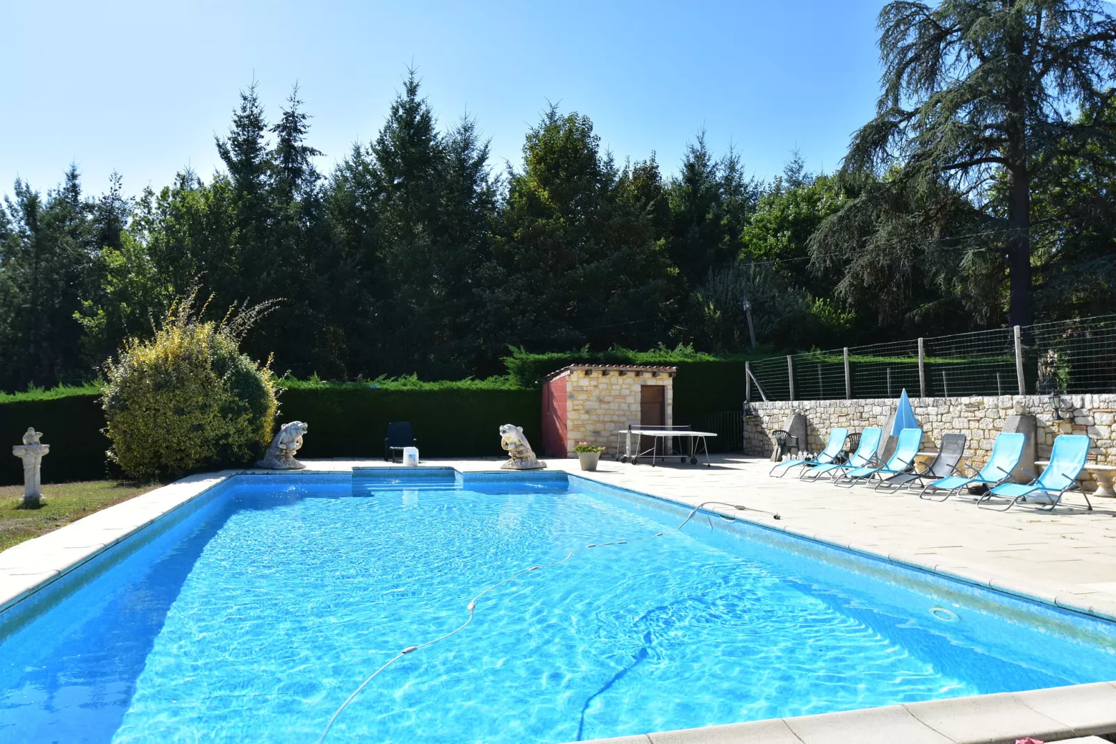 Maison de vacances Blanquefort Sur Briolance 12 pers-Pool