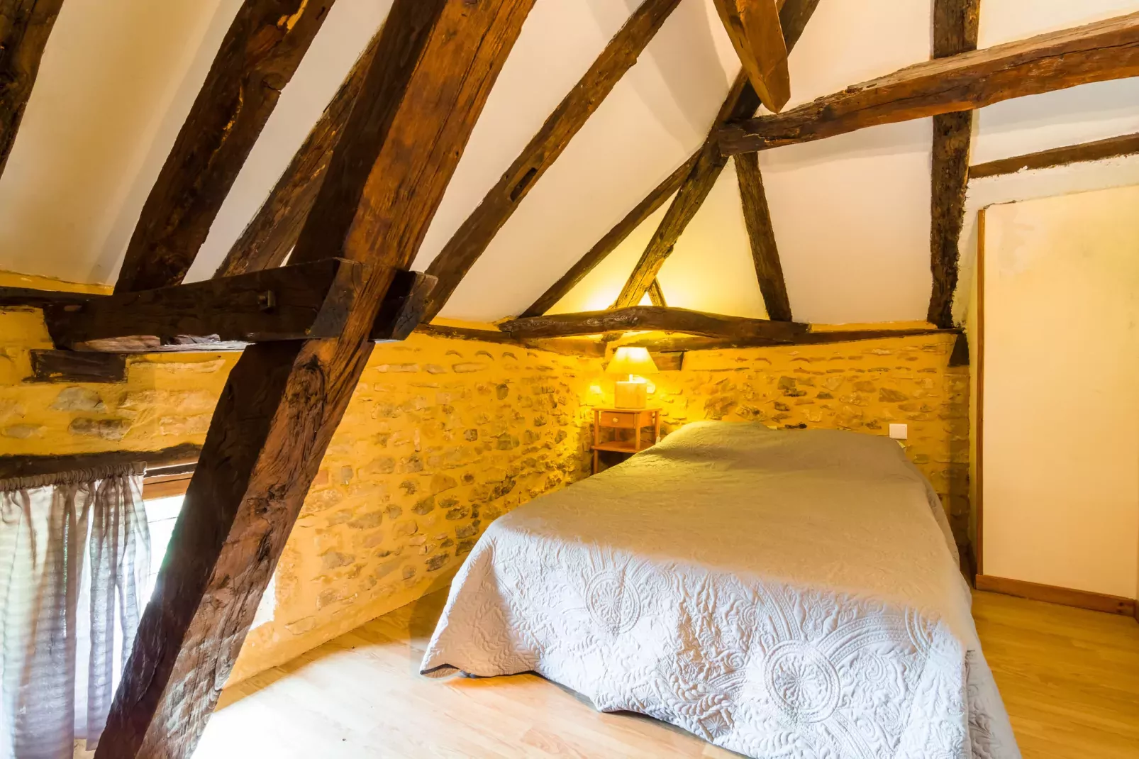 Maison de vacances Blanquefort Sur Briolance 12 pers-Bedroom