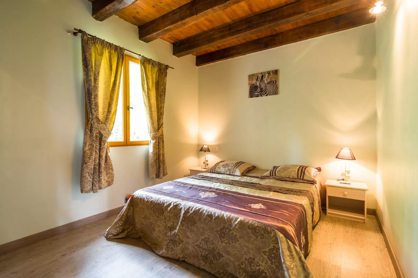 Maison de vacances Blanquefort sur Briolance 10 pers-Bedroom