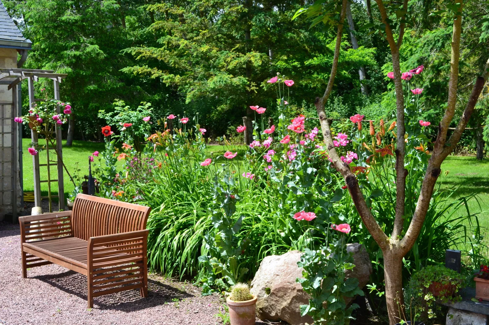 Maison de vacances Brion-Gardens summer