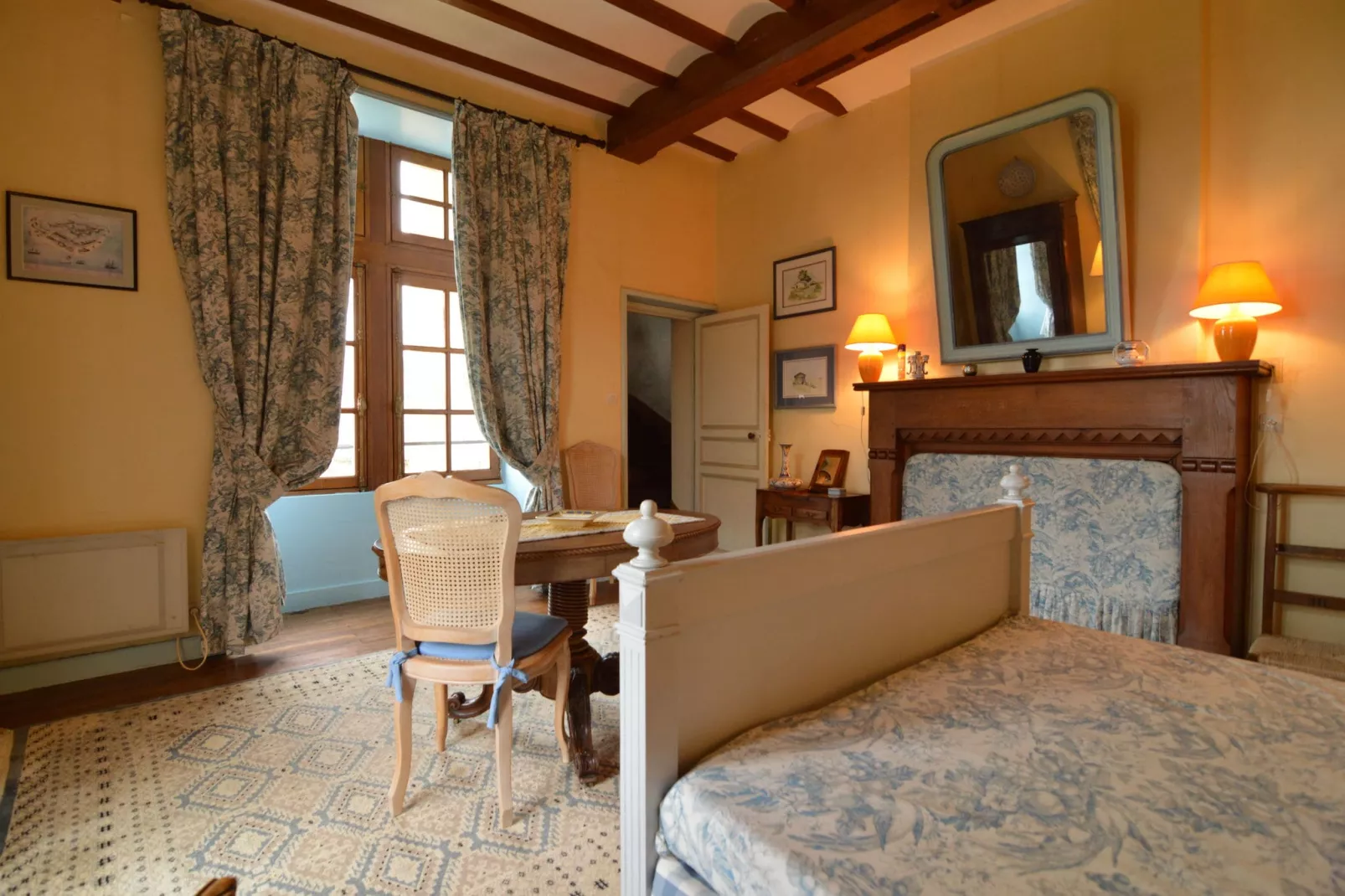Le Château de La Gau-Schlafzimmer