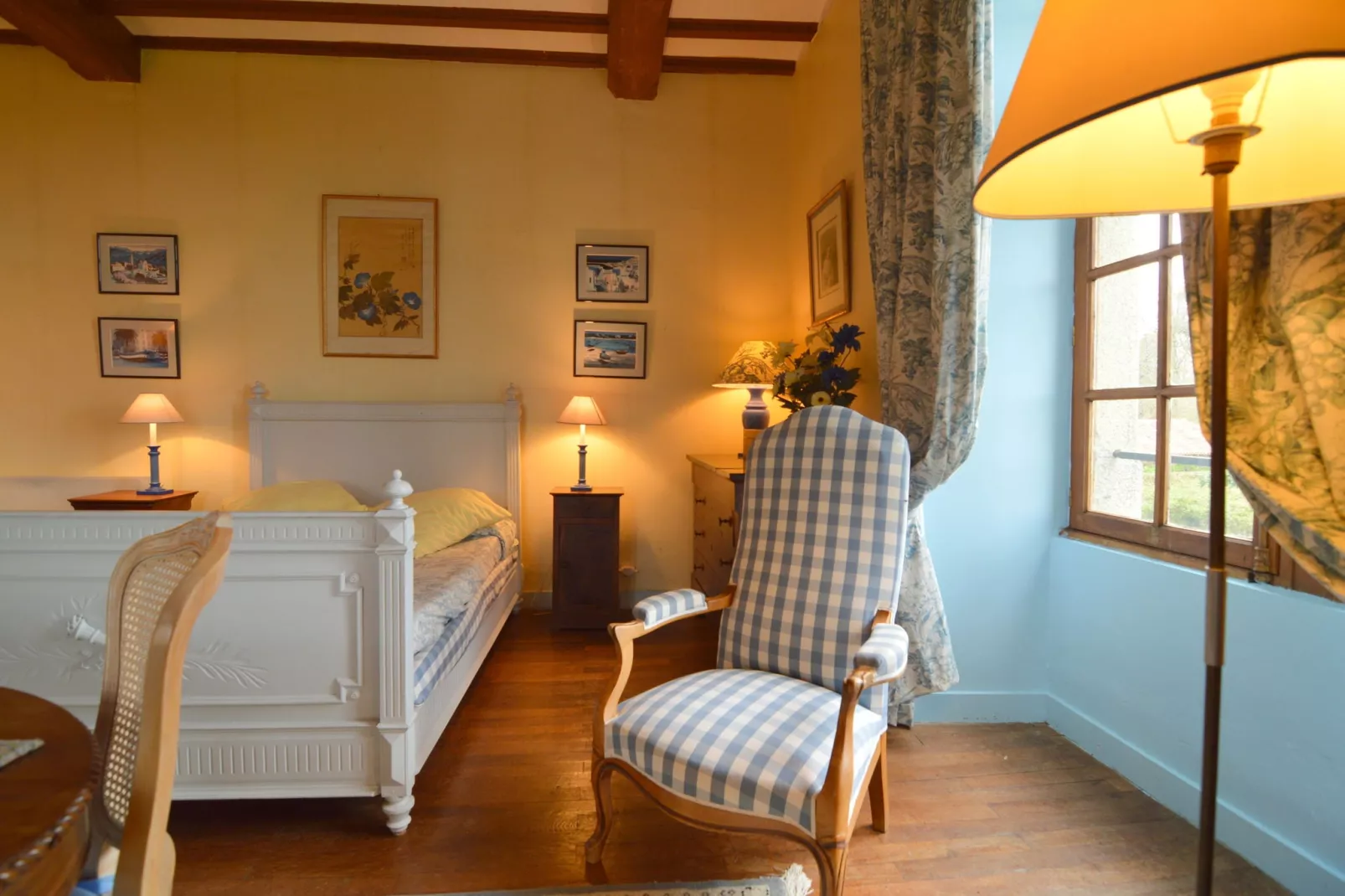 Le Château de La Gau-Schlafzimmer