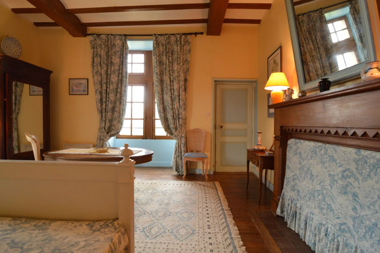 Le Château de La Gau-Schlafzimmer