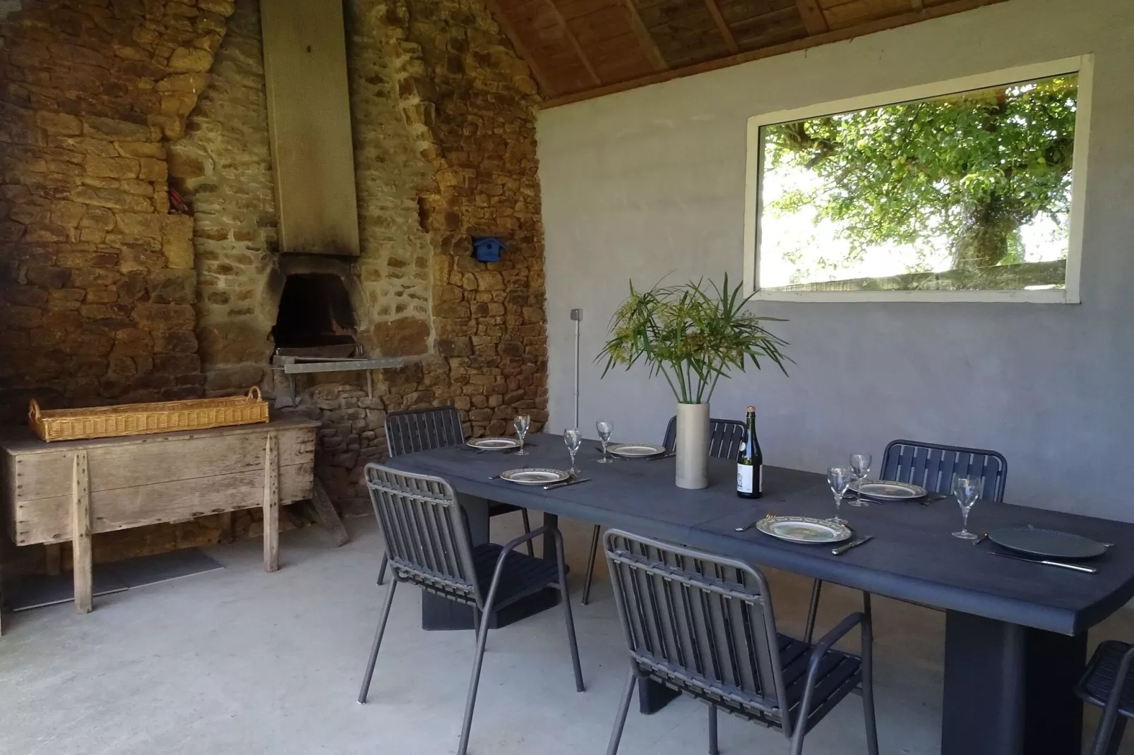 Ferienhaus Saint Ovin-Balcon-terrasse