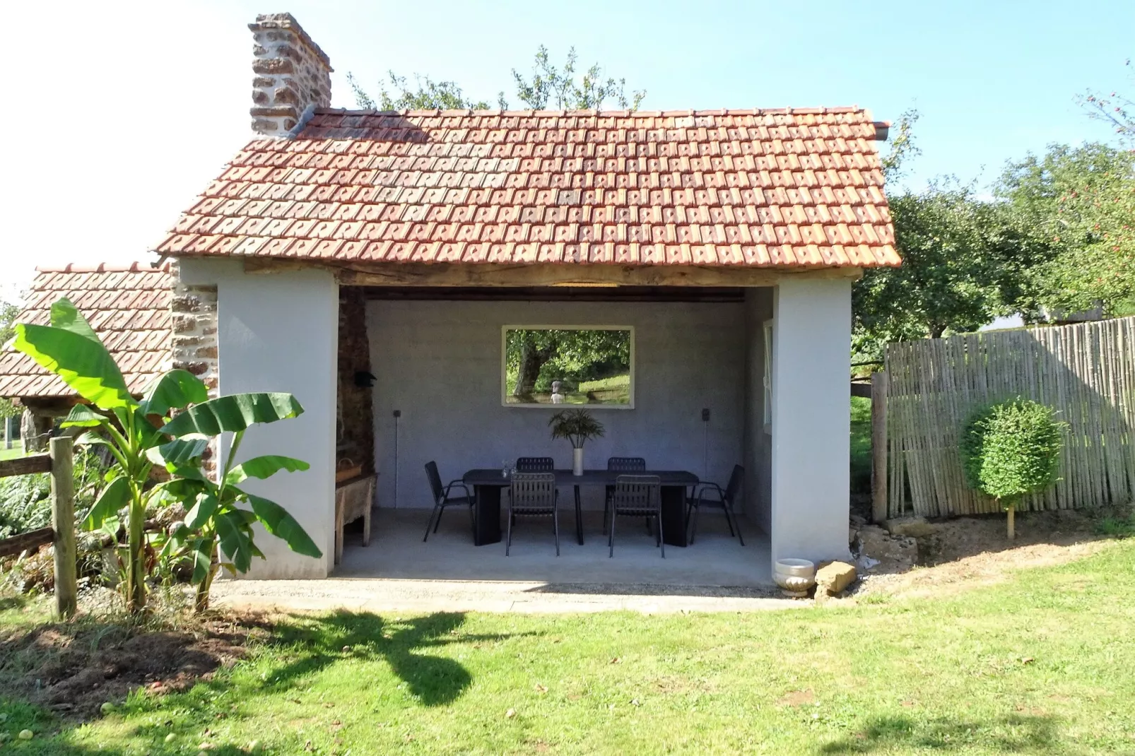Ferienhaus Saint Ovin-Balcon-terrasse