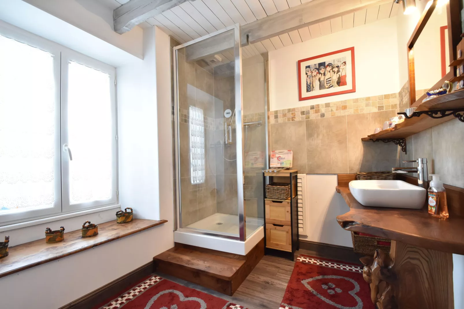 Maison de la Cosnadière-Badezimmer