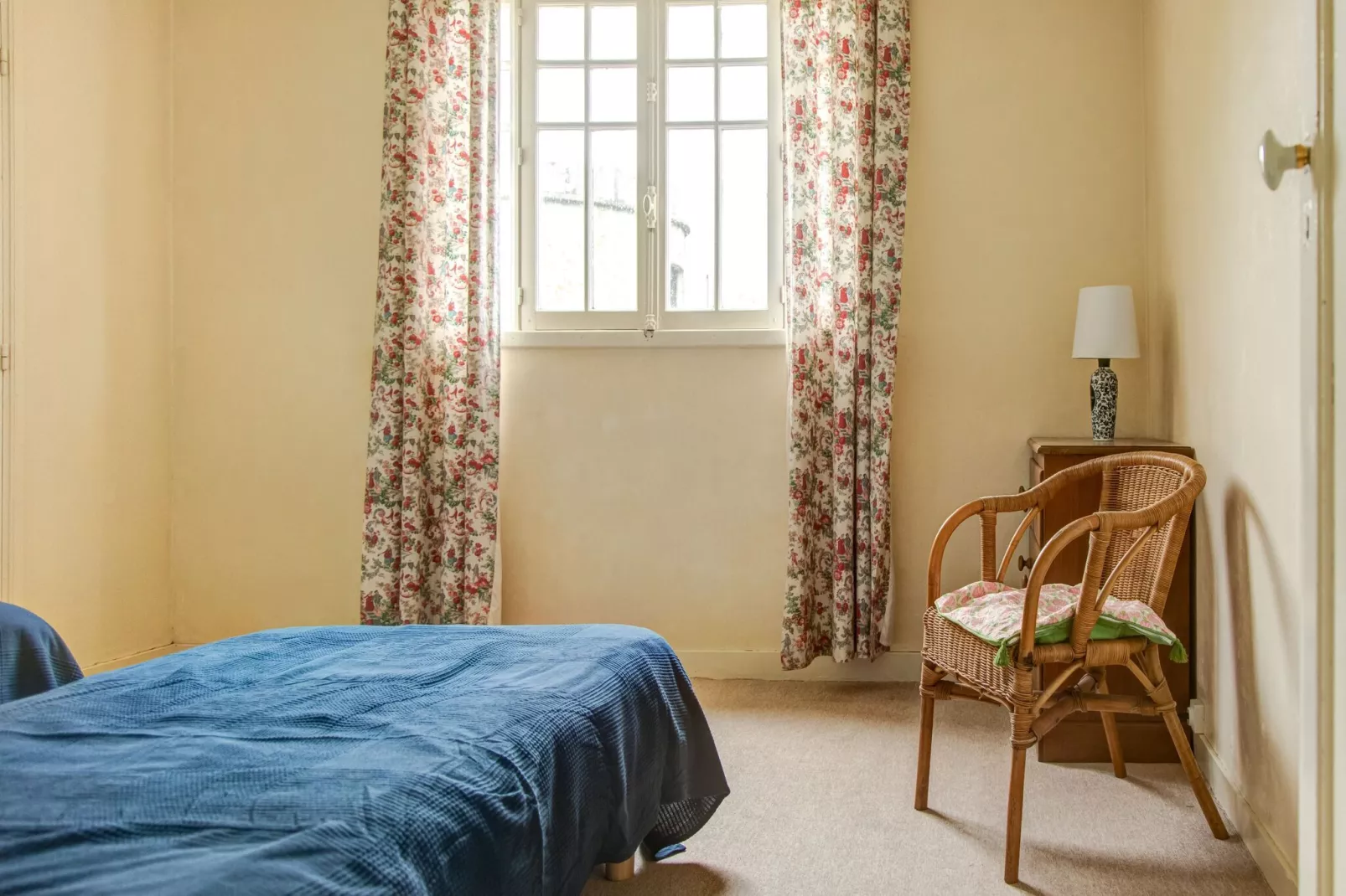 Holiday home in Portbail-sur-Mer with terrace-Bedroom