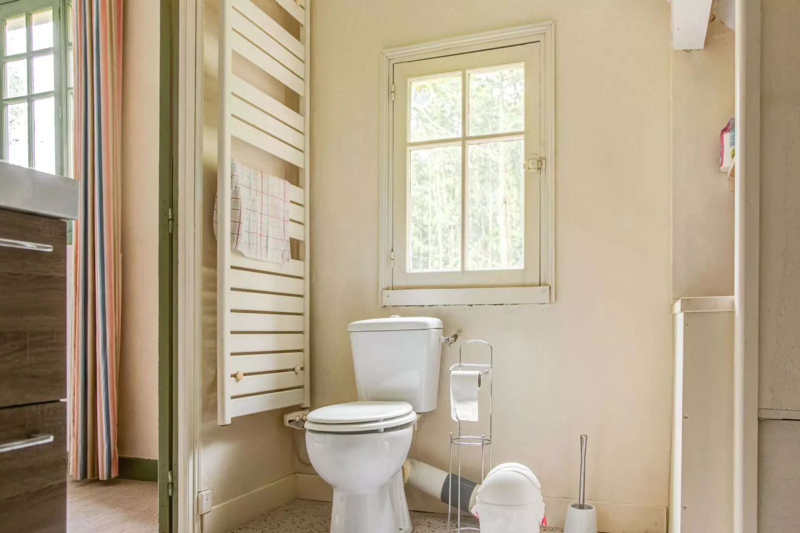 Holiday home in Portbail-sur-Mer with terrace-Bathroom