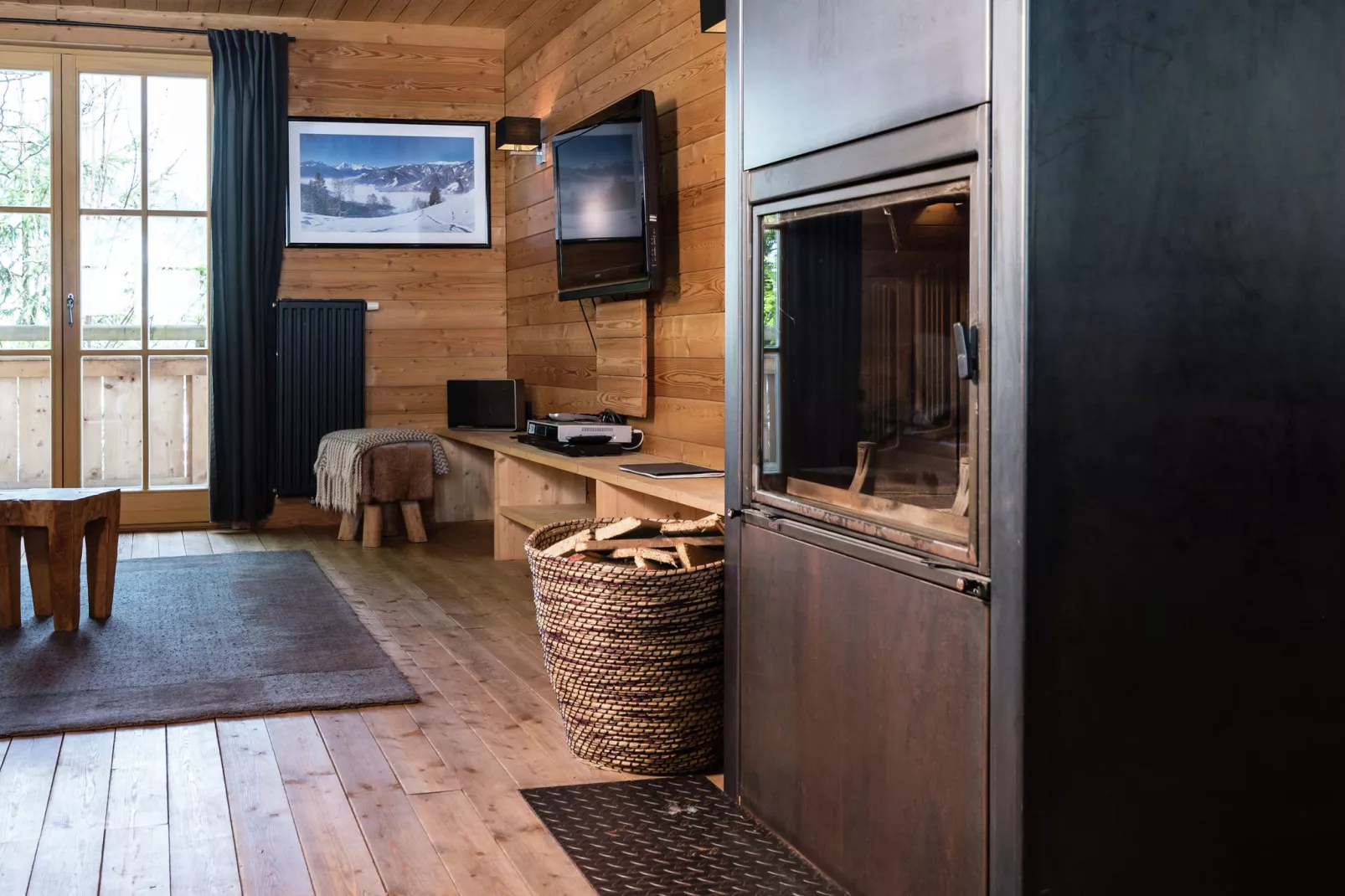 Chalet Kitzsteinhorn-Living room