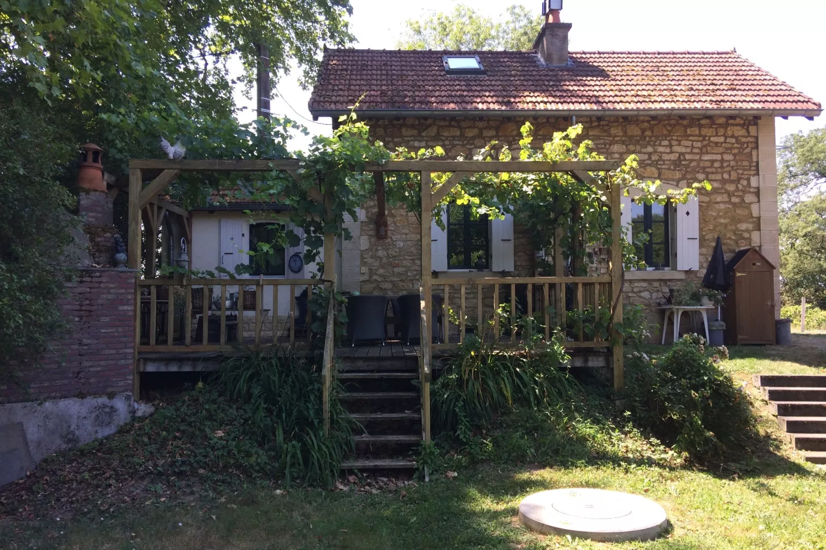 Gite Maison de Garde Barrières-Terrace balcony
