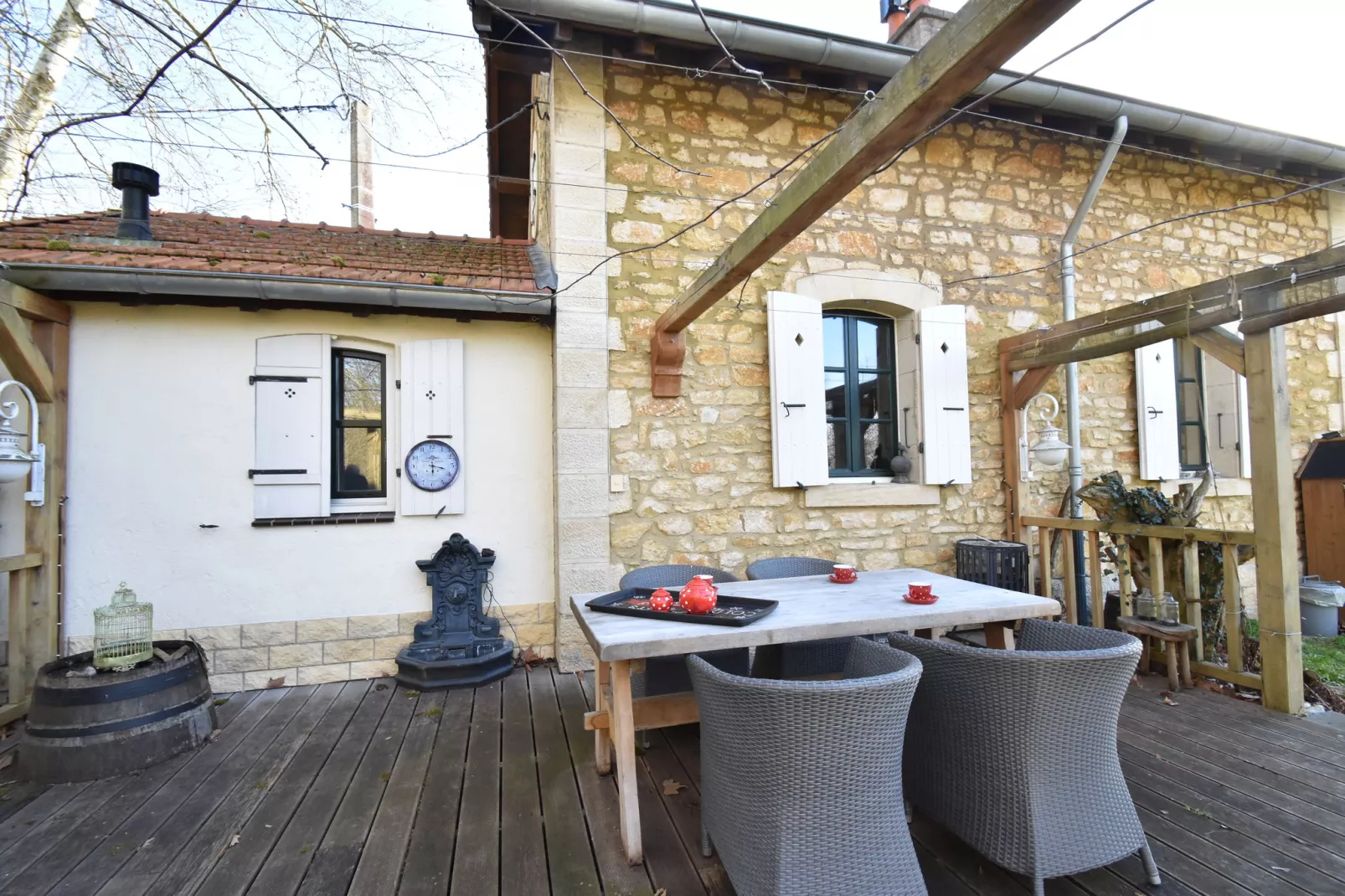 Gite Maison de Garde Barrières-Terrace balcony