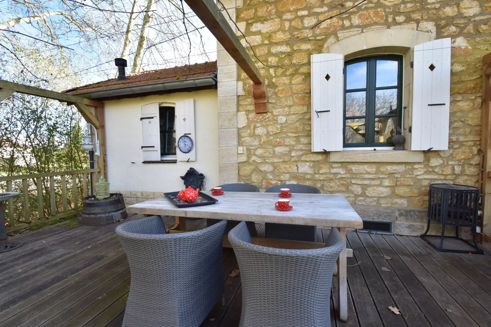 Gite Maison de Garde Barrières-Terrace balcony