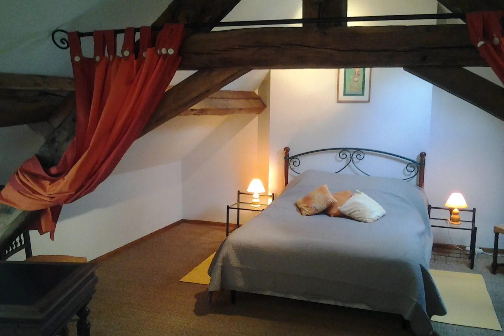 La maison du père Patin-Bedroom