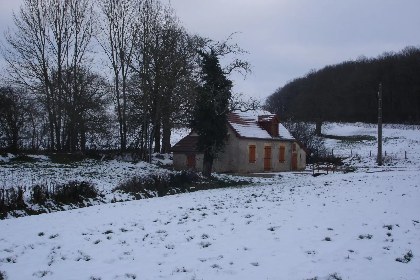 La maison du père Patin-View winter