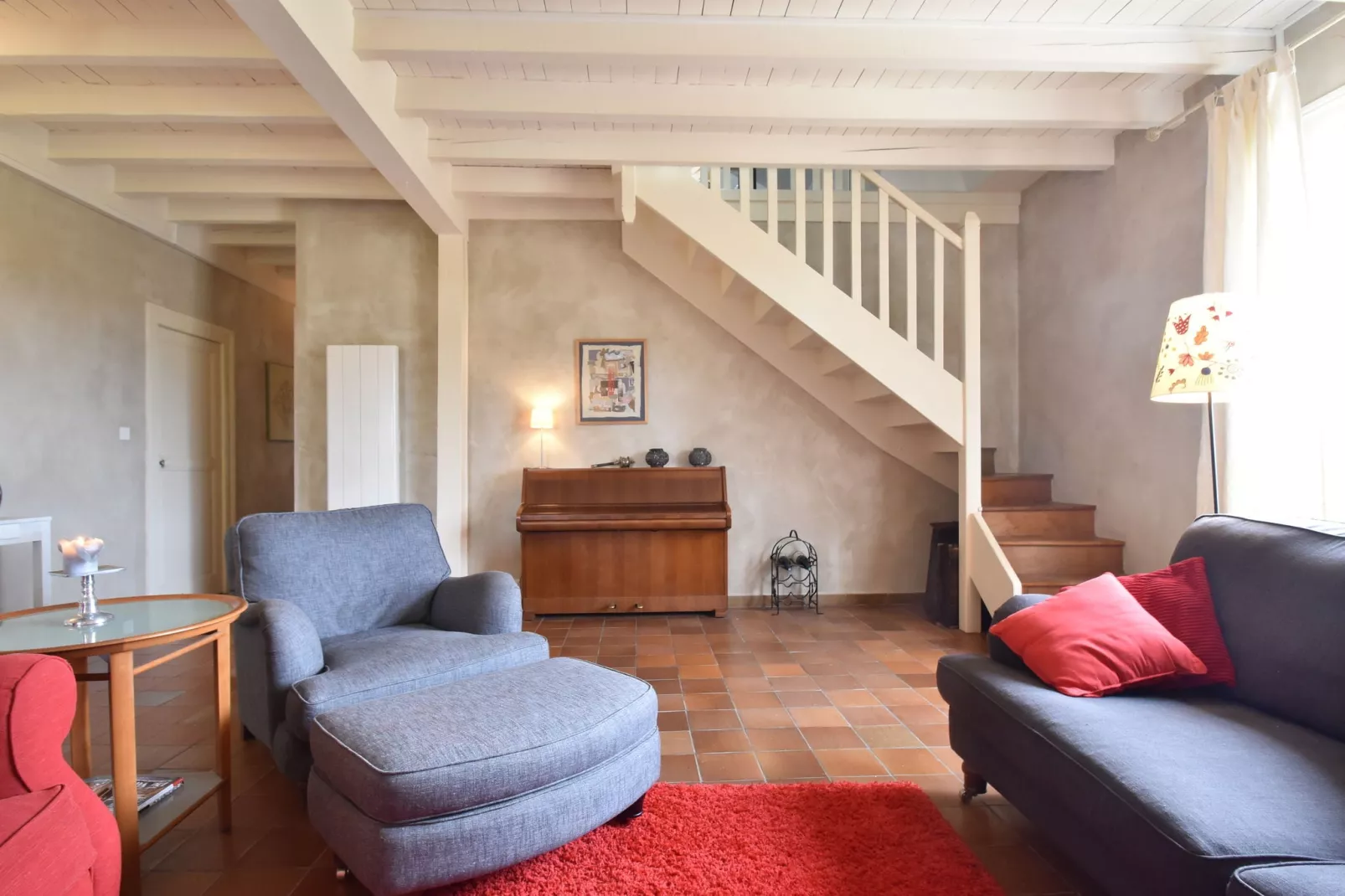 Villa Piscine Bourgogne 10 pers-Living room