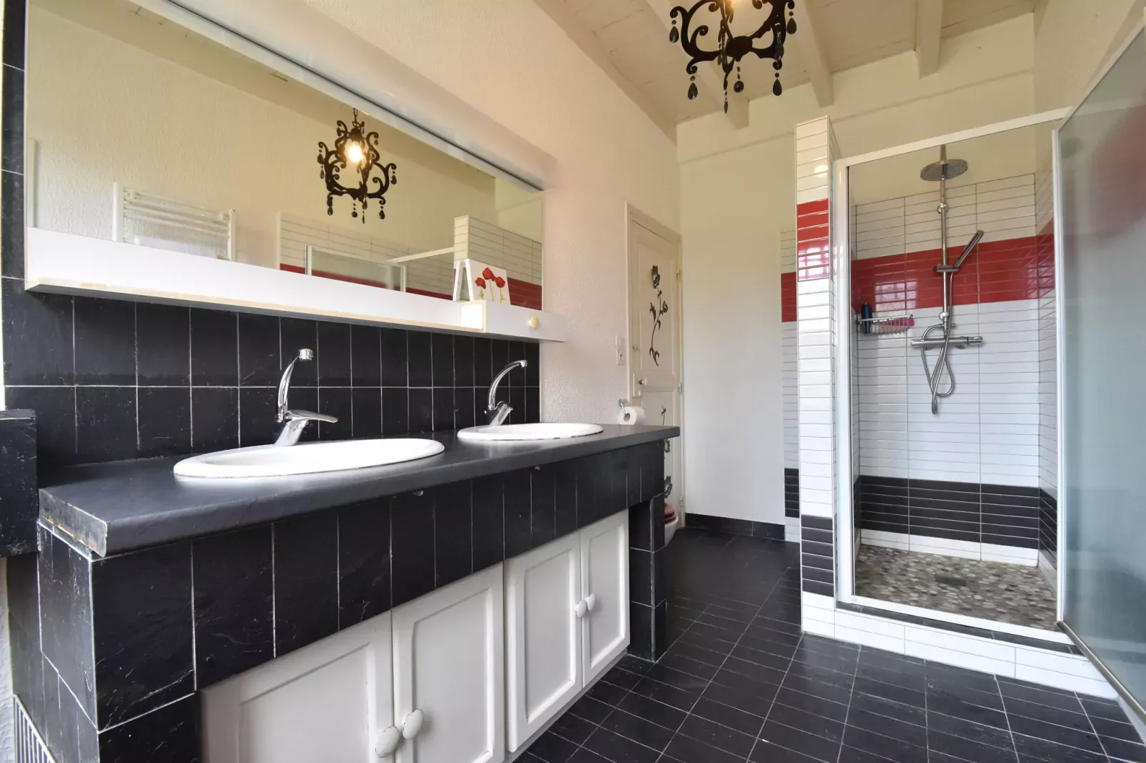 Villa Piscine Bourgogne 10 pers-Bathroom