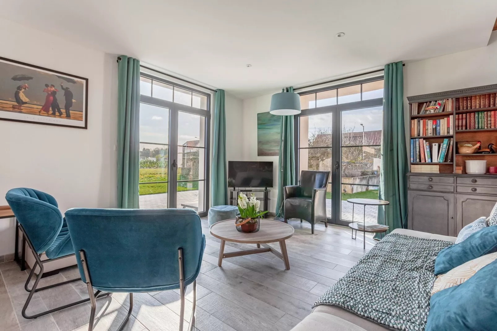 LA VILLA DU CAP BLANC NEZ-Living room