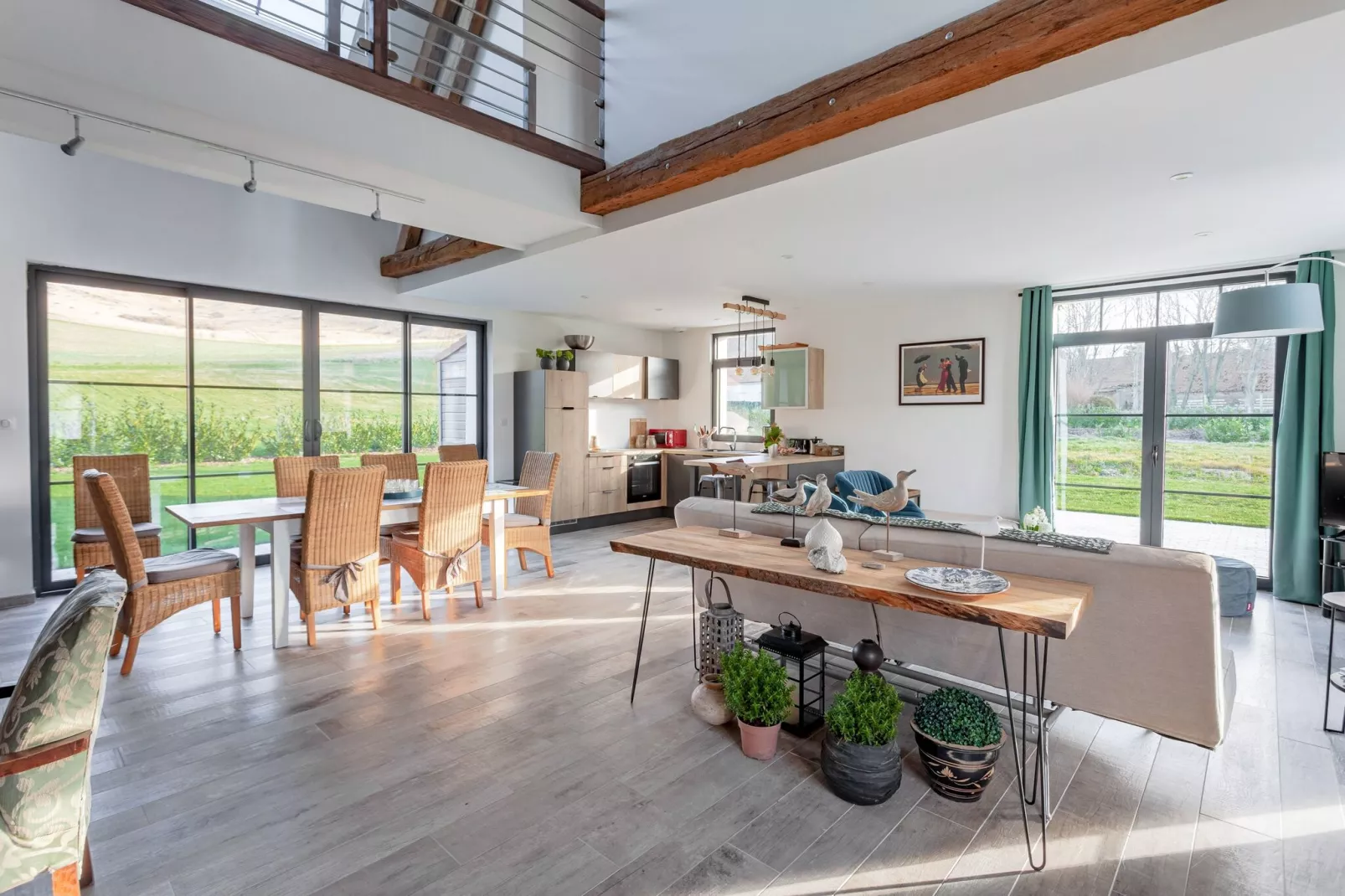 LA VILLA DU CAP BLANC NEZ-Living room