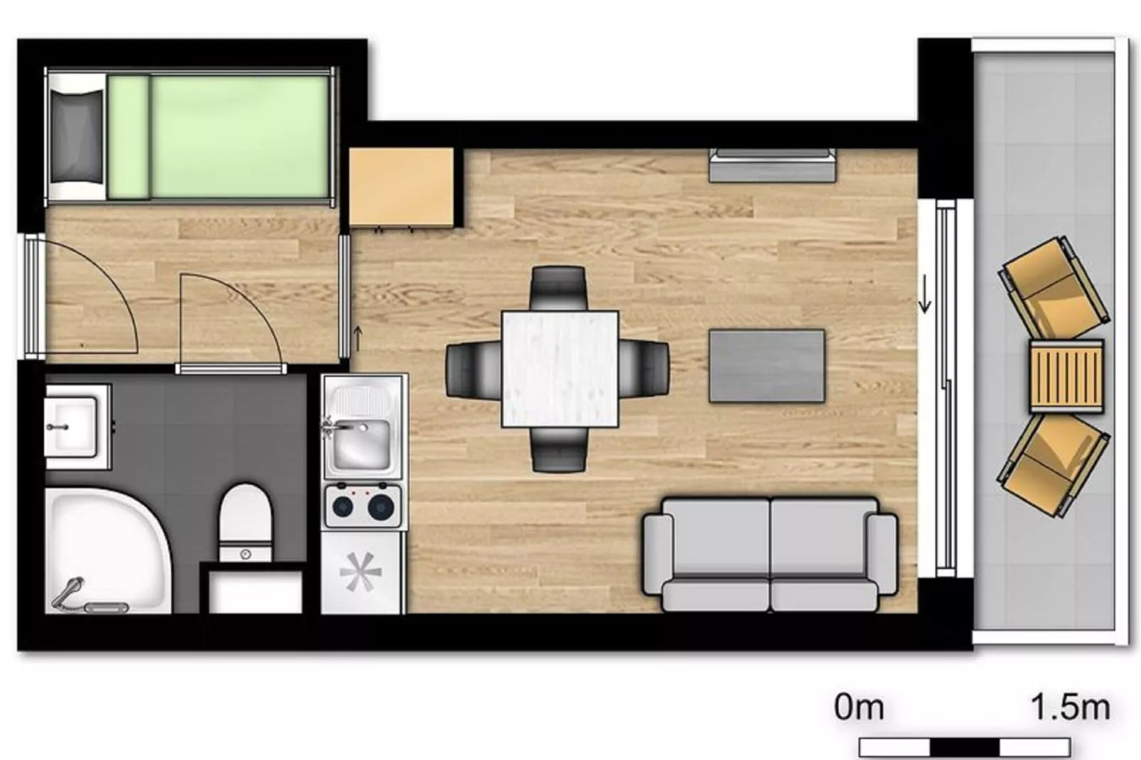 Residence Boulogne sur mer1-Ambiance