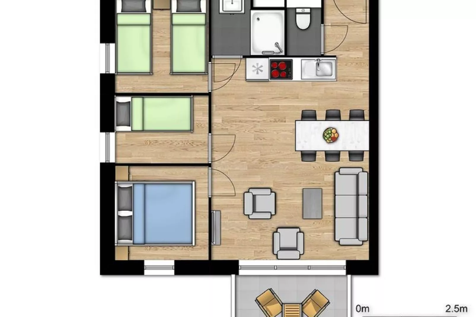 Residence Boulogne sur mer3-Atmosphere