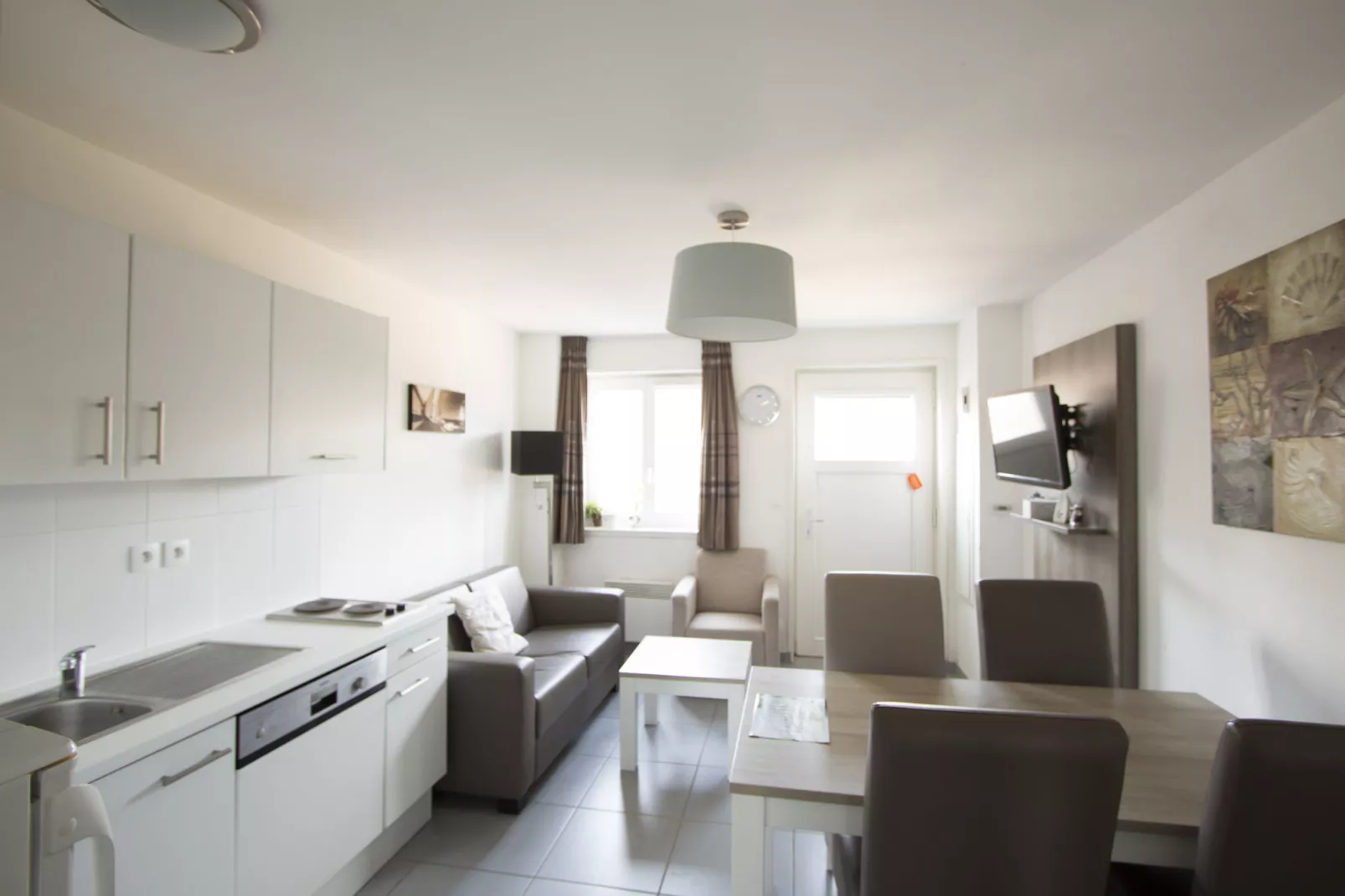 Residence Oye Plage 1-Living room