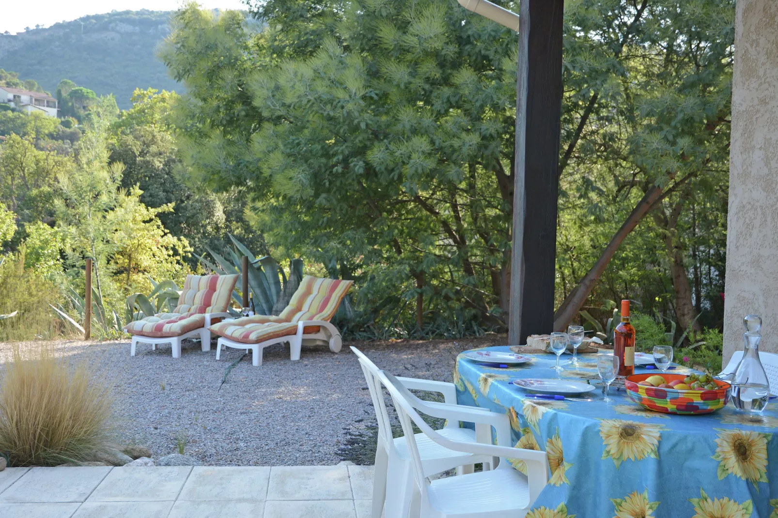 La maison Mer et Thermes-Terrace balcony