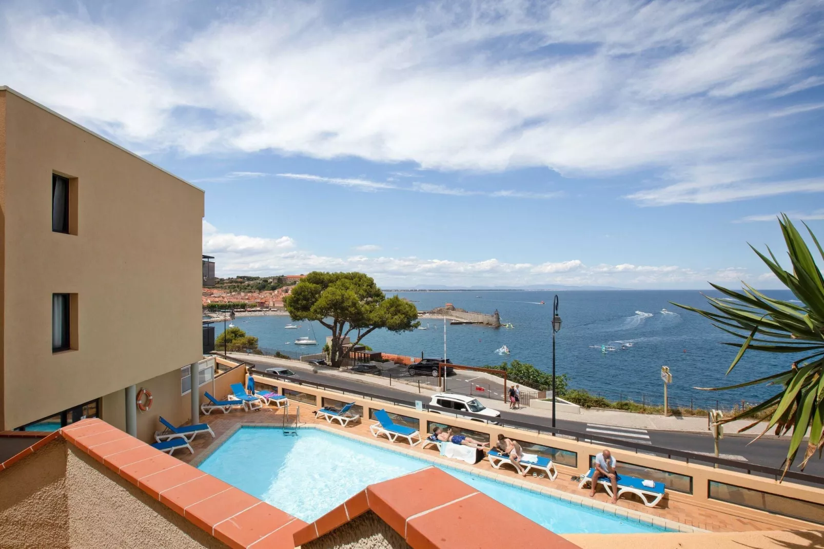 Les Balcons de Collioure - 14  Studio 4 p - rénové-Pool