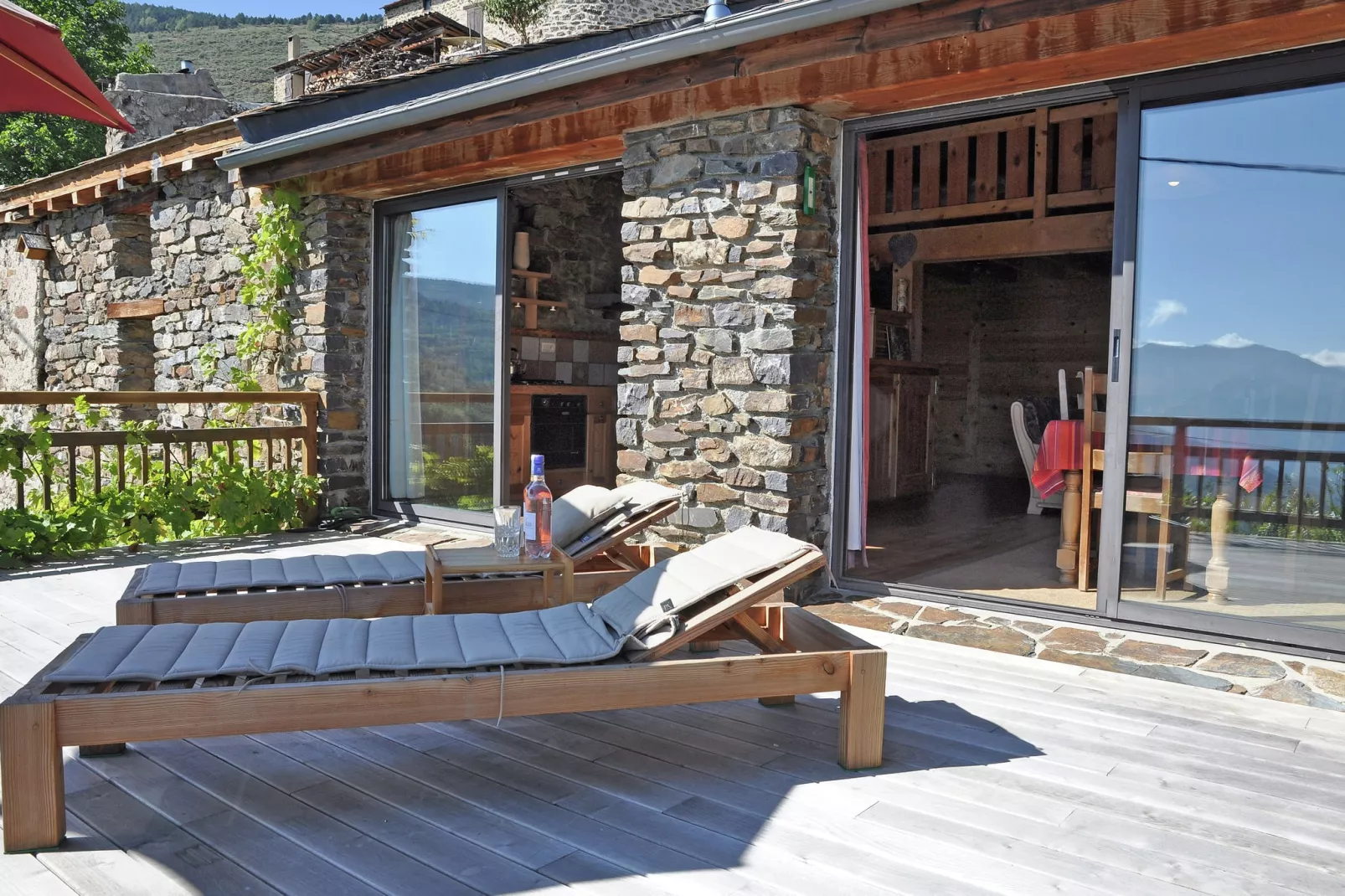 Chalet Panoramique-Terrace balcony