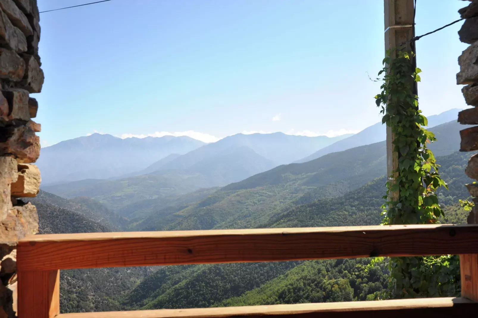 Chalet Panoramique-View summer