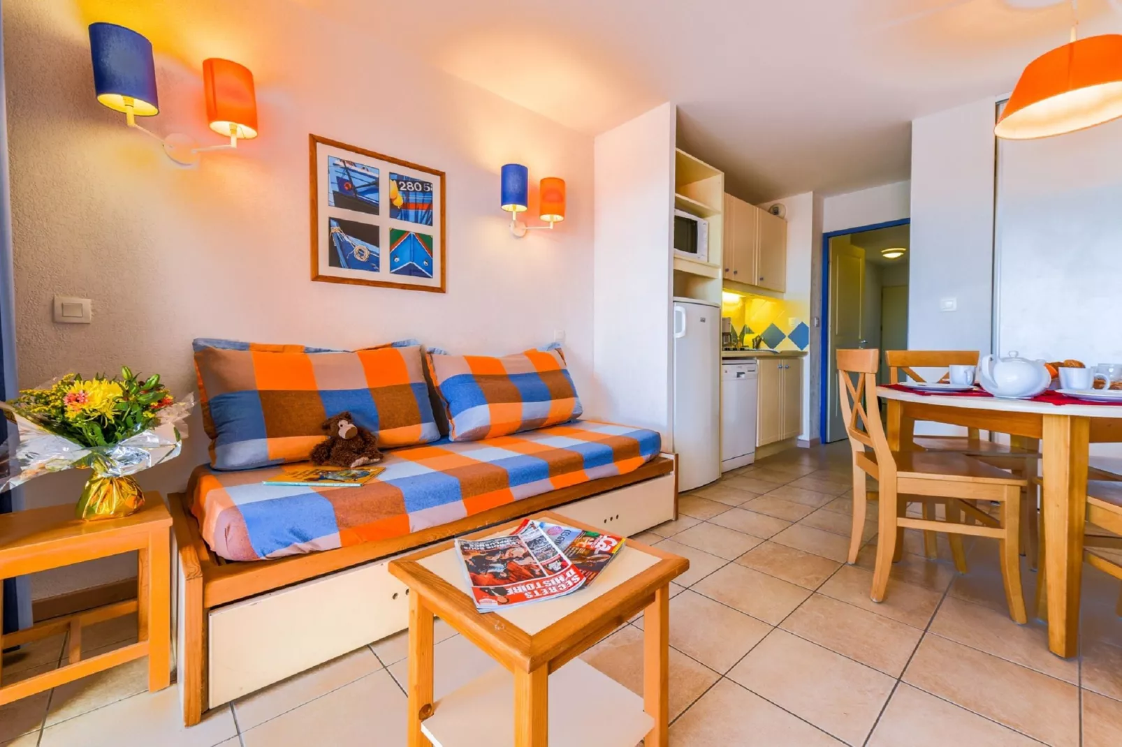 Résidence Catalana-Schlafzimmer