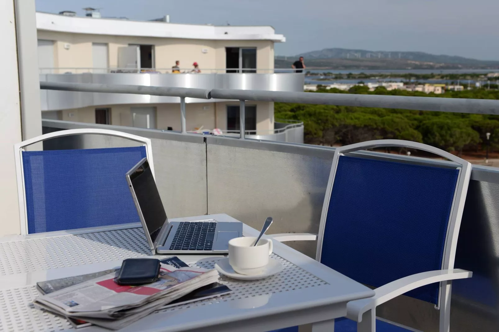 Residence Le Lotus Blanc 8-Terrassenbalkon