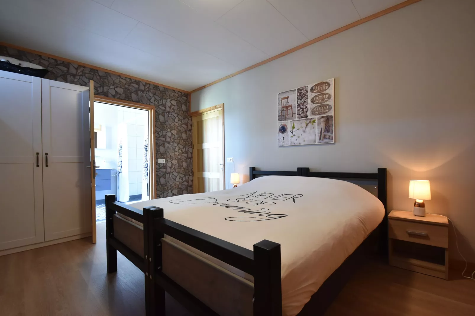 Apt 6 pers piscine-Bedroom