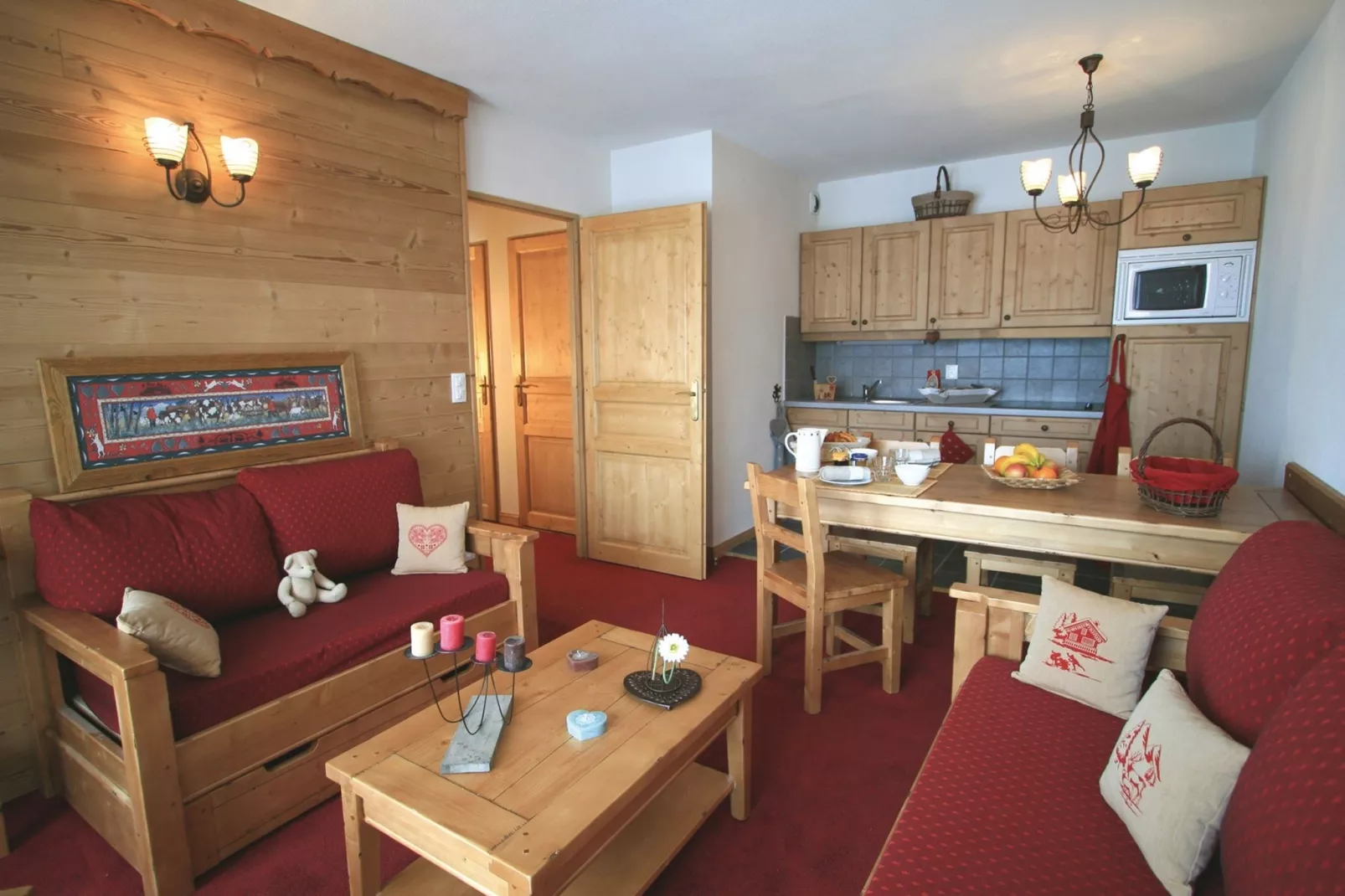 Résidence L'Écrin des Sybelles 4-Kitchen