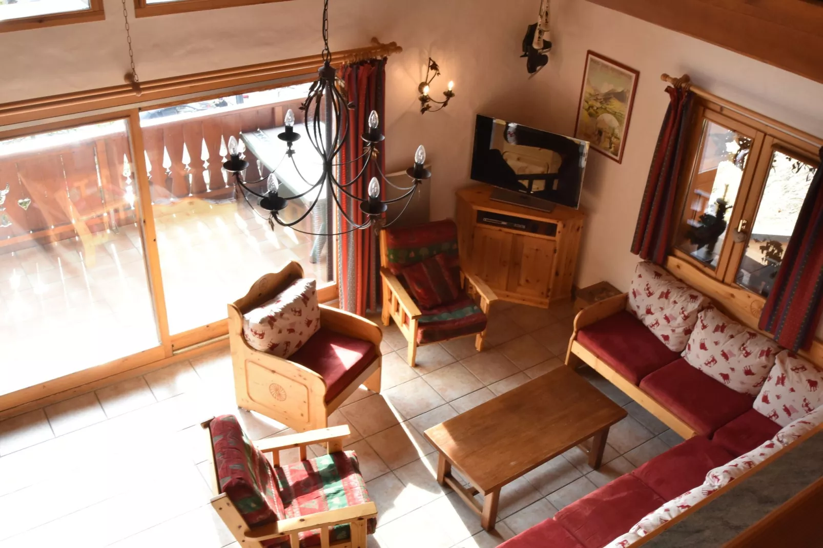 Chalet du Merle 2-Living room