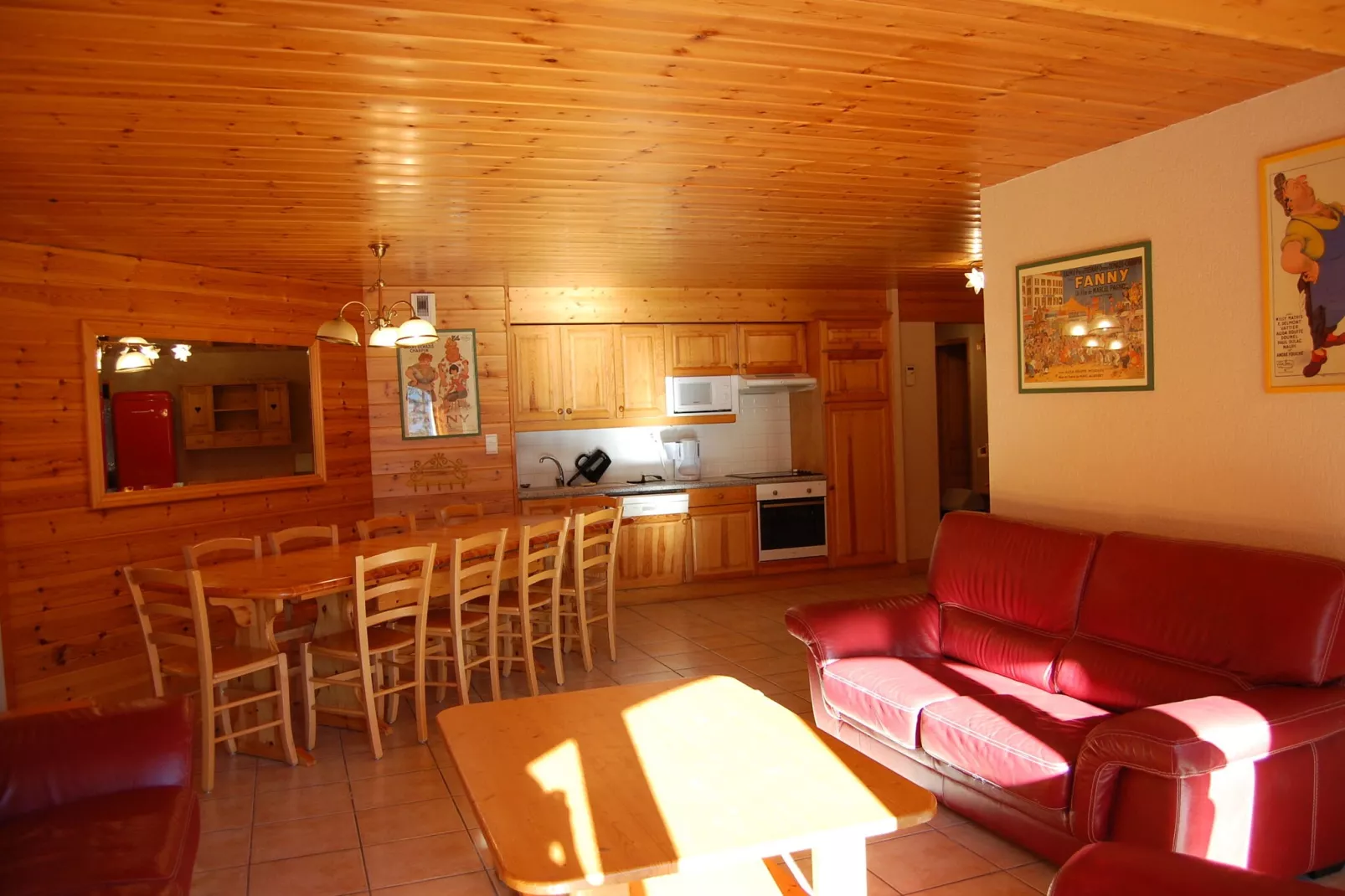 Chalet du Merle 1-Living room