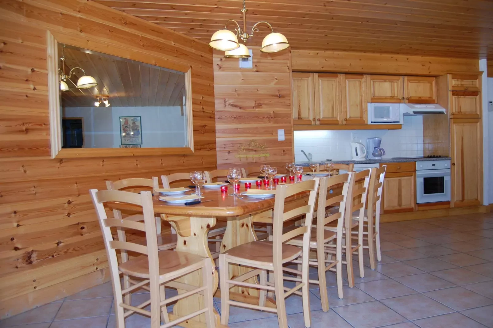 Chalet du Merle 1-Dining room