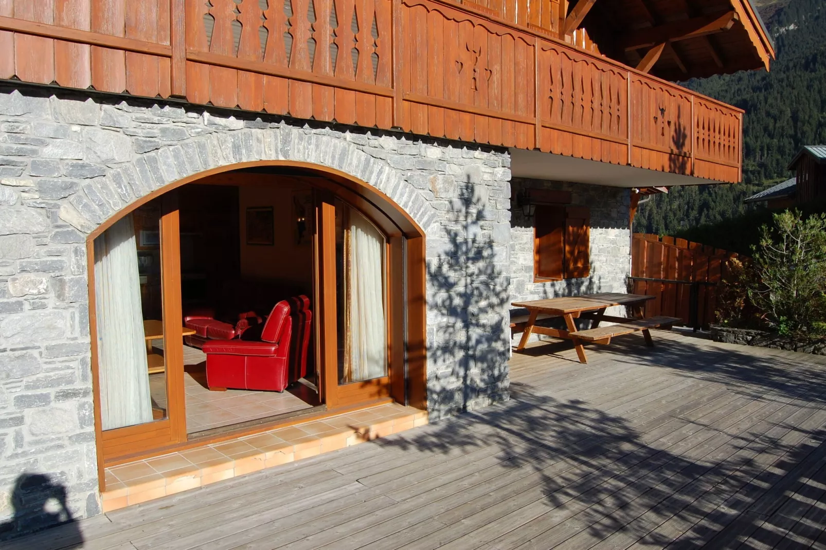 Chalet du Merle 1-Terrace balcony