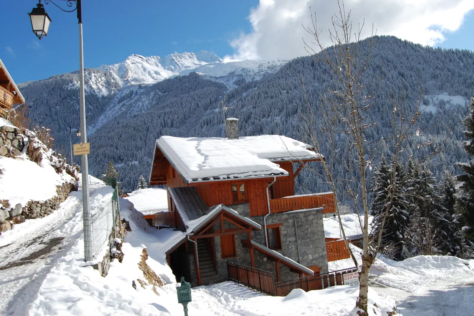 Chalet Appartement Le Pointon 2-Außenbereich Winter