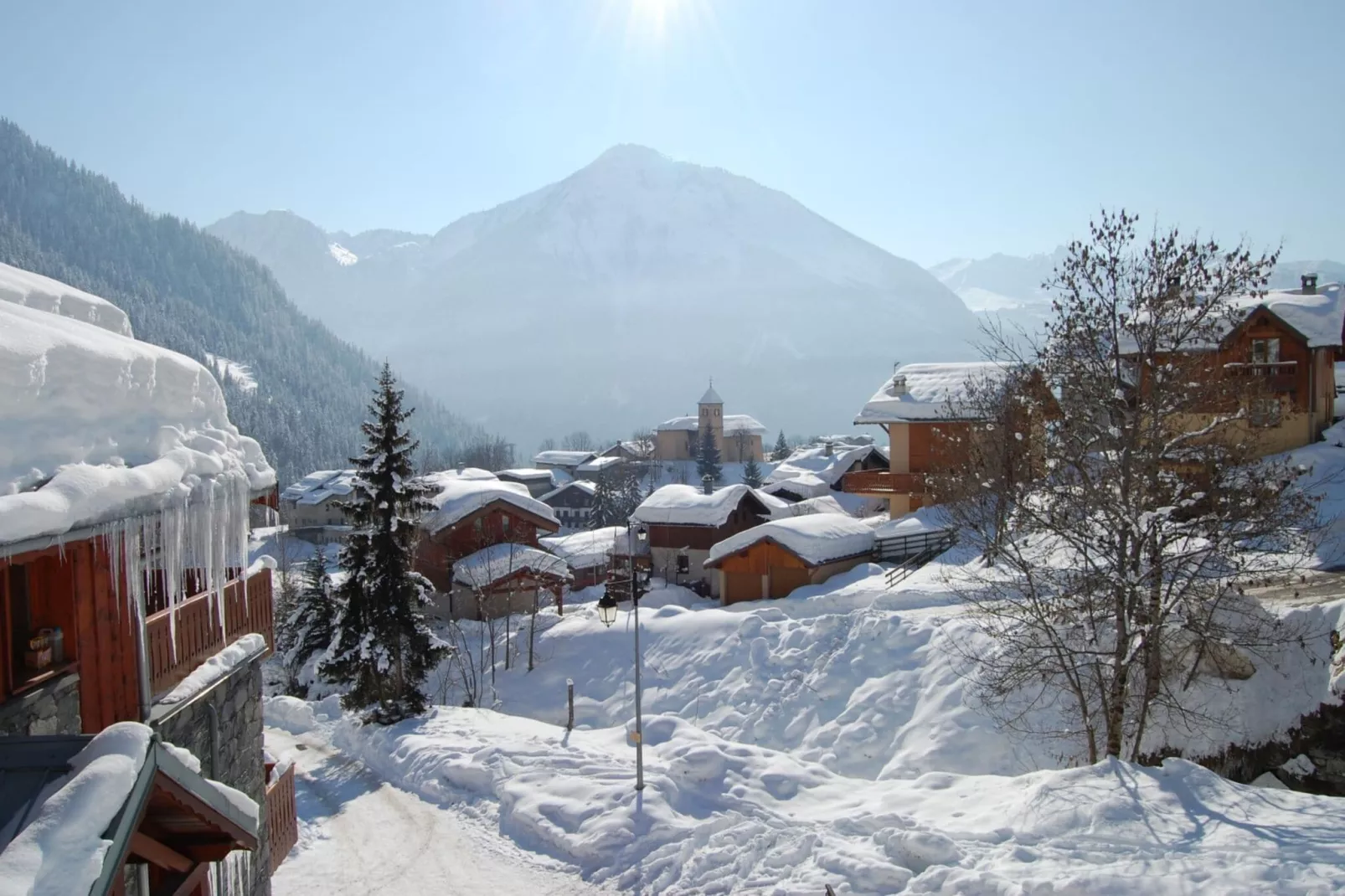 Chalet Appartement Le Pointon 2-Außenbereich Winter