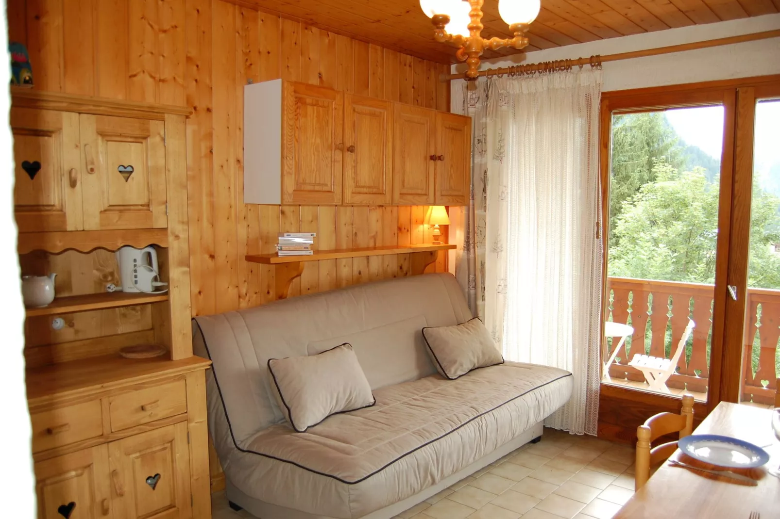 Chalet Appartement Le Pointon 2-Wohnzimmer