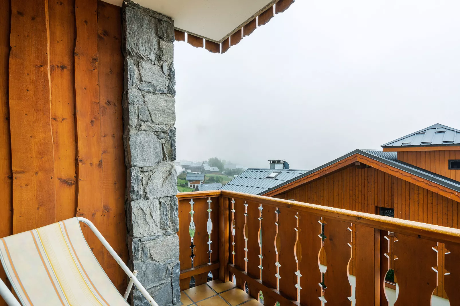 Chalet appartement Chargalon-Terrace balcony