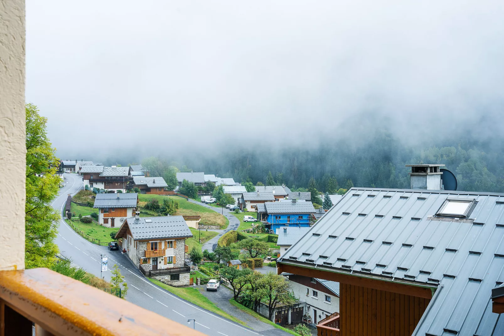 Chalet appartement Chargalon-View summer